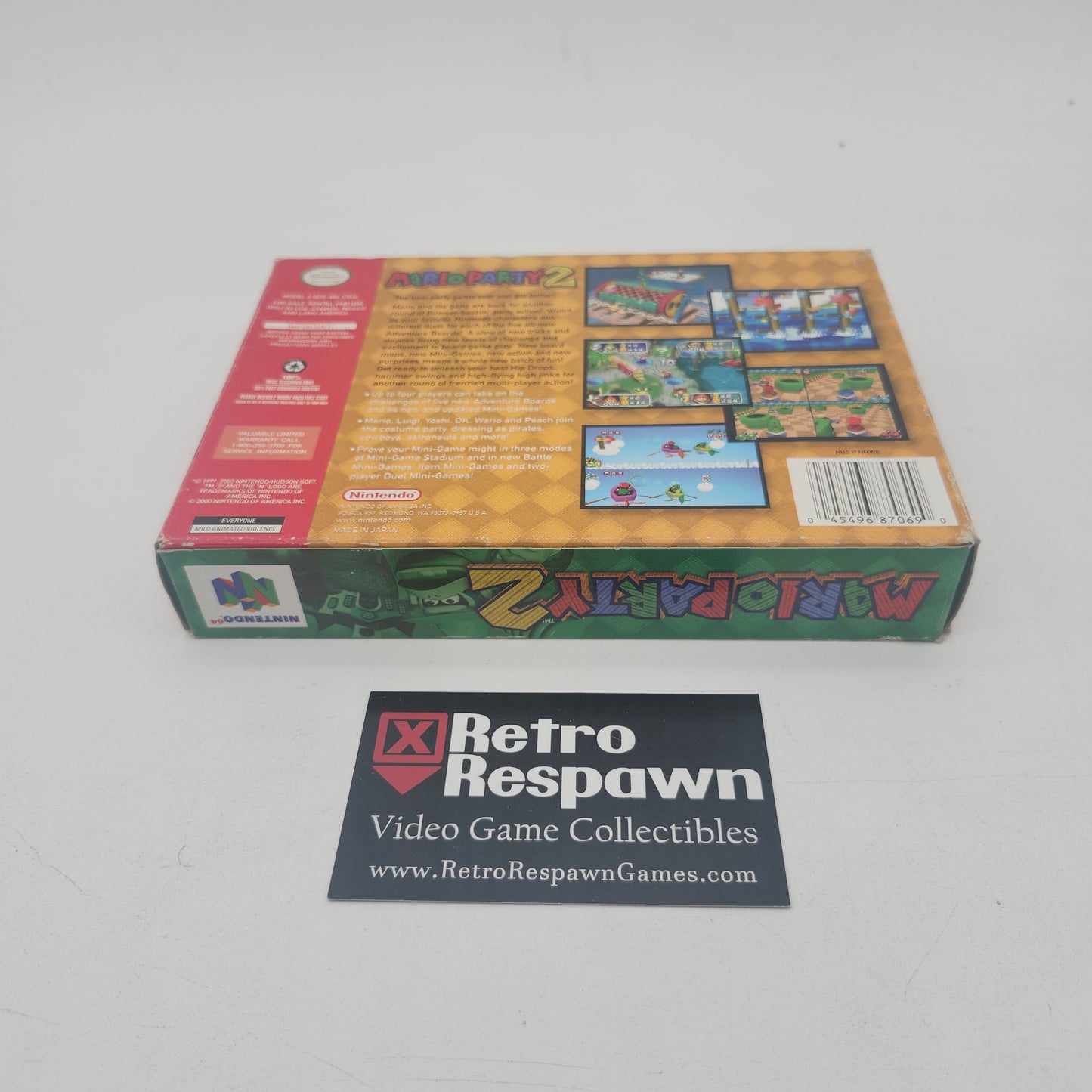 Mario Party 2 - Nintendo 64 (Complete)