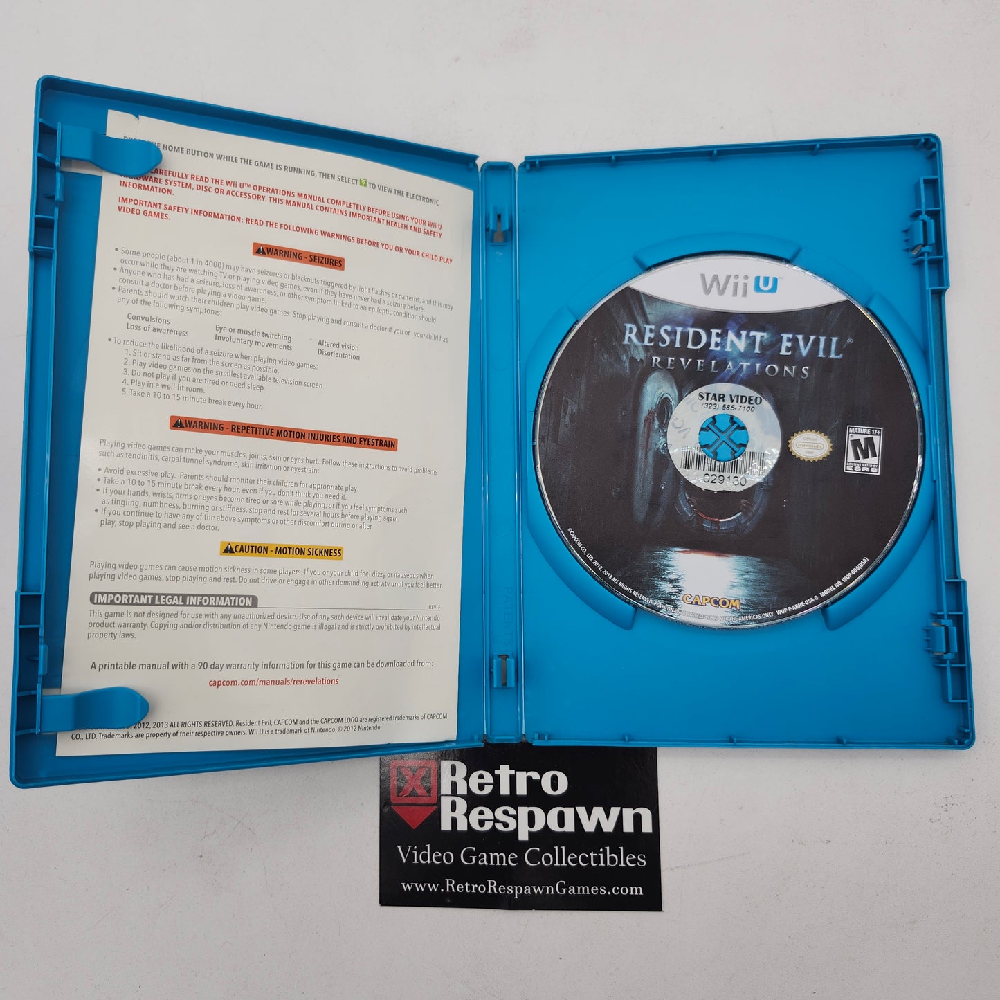 Resident Evil Revelations - Wii U (Complete)