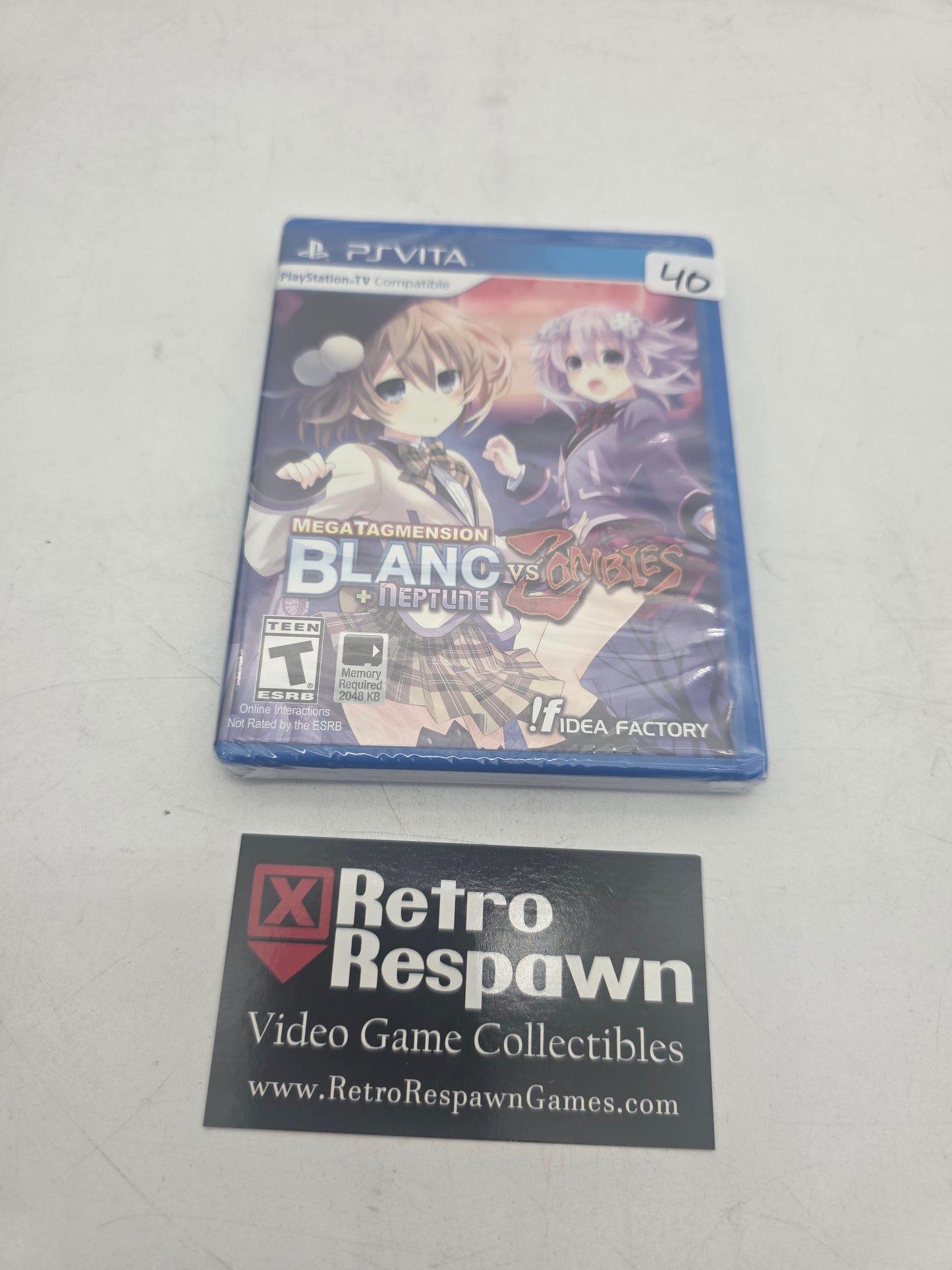 MegaTagmension Blanc + Neptune vs. Zombies - Playstation Vita (Sealed)