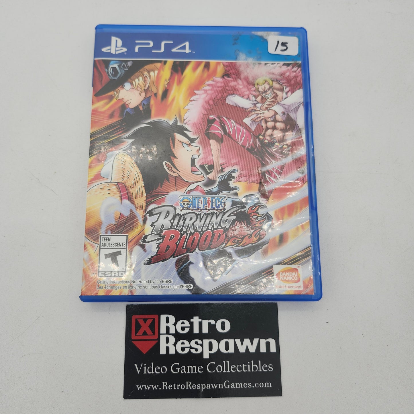 One Piece Burning Blood - Playstation 4 (Complete)