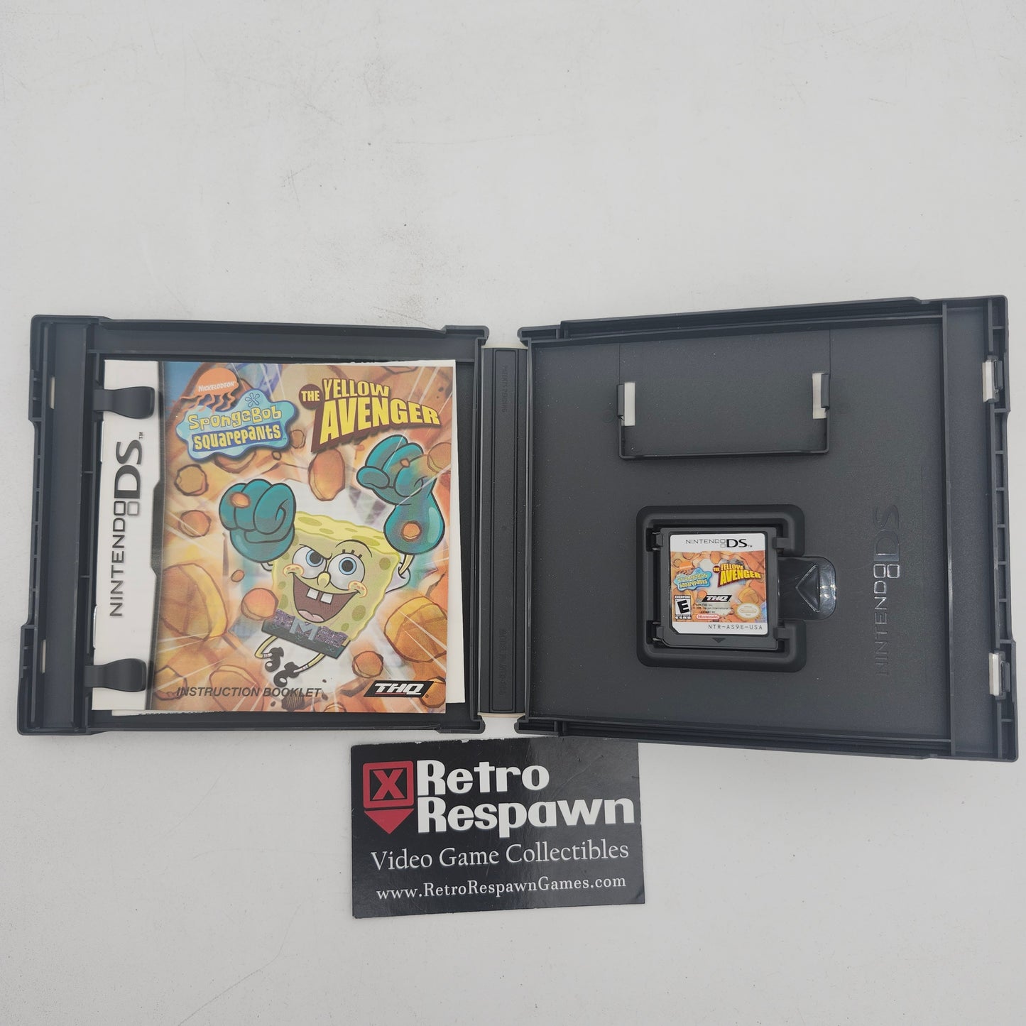 SpongeBob SquarePants Yellow Avenger - Nintendo DS (Complete)