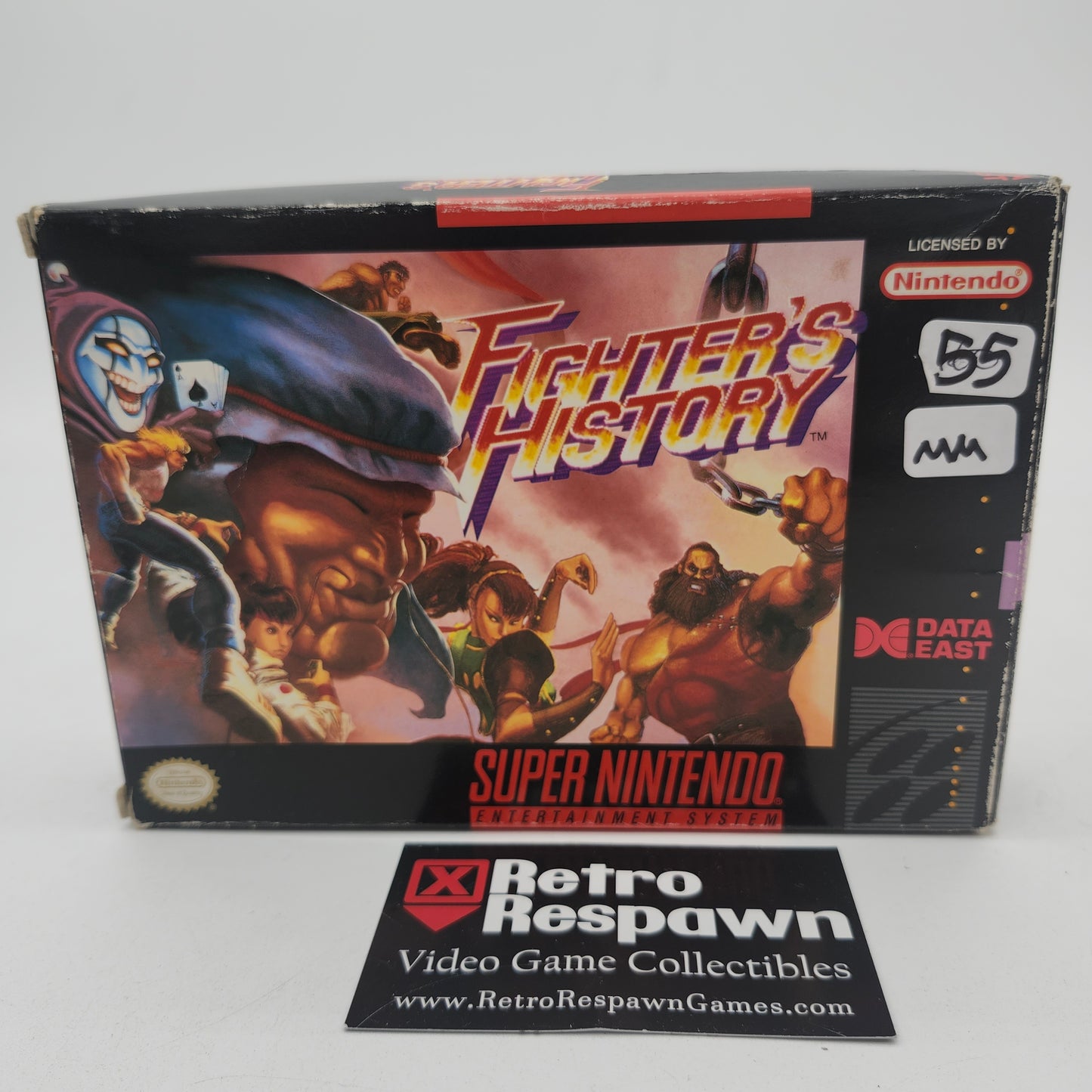 Fighter's History - Super Nintendo (Missing Manual)