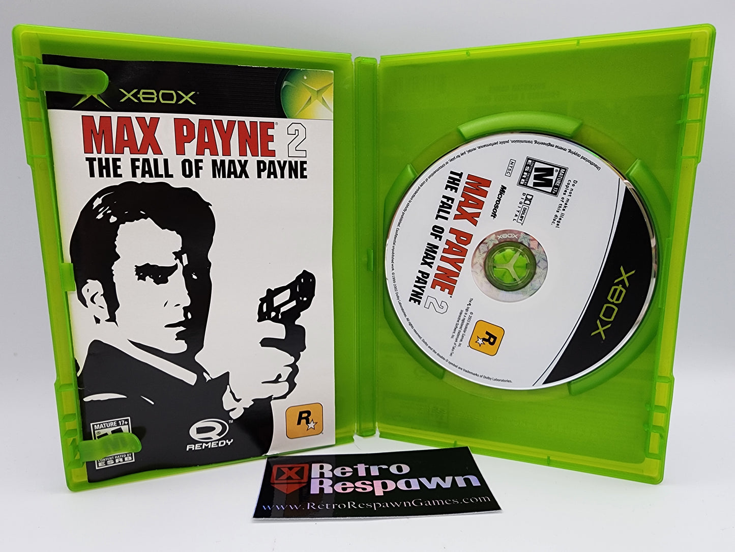 Max Payne 2 Fall of Max Payne - Xbox (Complete)