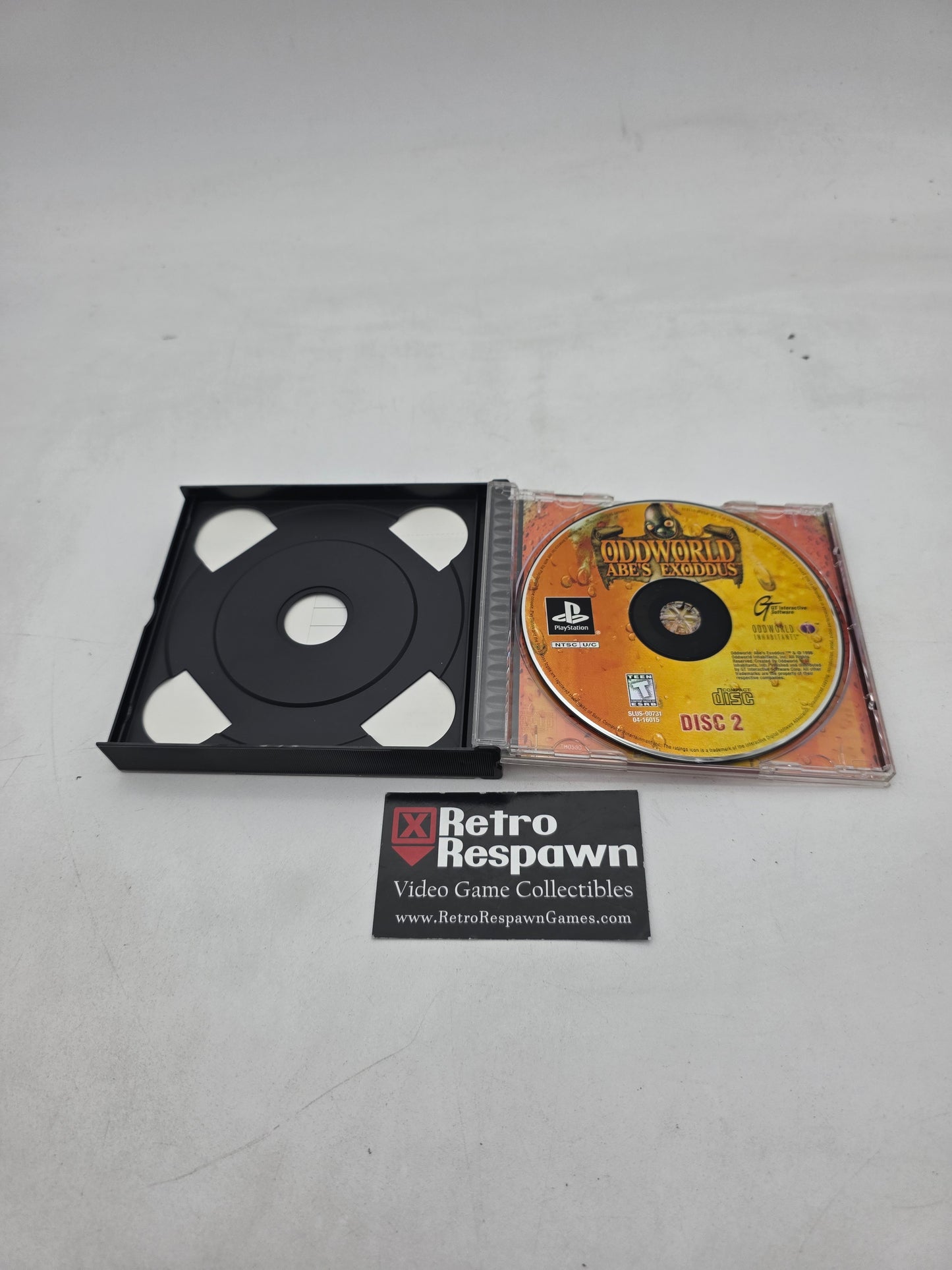 Oddworld: Abe's Exoddus - Playstation (Complete)