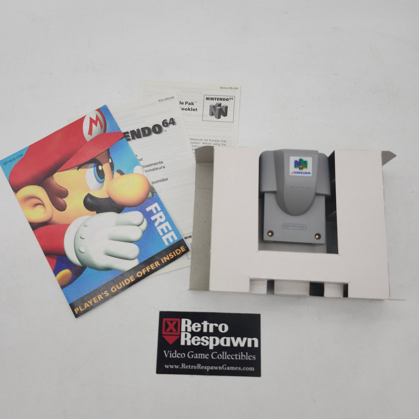 Rumble Pak - Nintendo 64 (Complete)