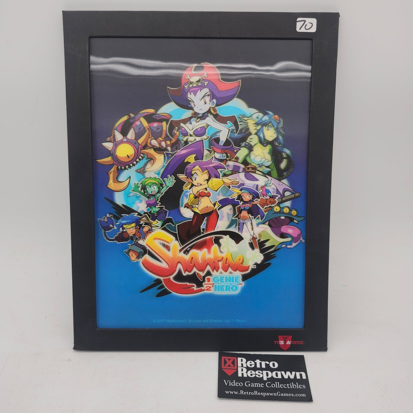 Shantae 1/2 Genie Hero Lenticular Photo with Frame
