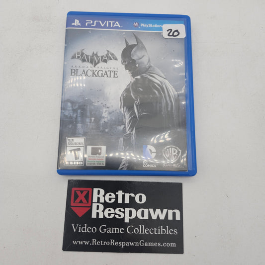 Batman: Arkham Origins Blackgate - Playstation Vita (Complete)