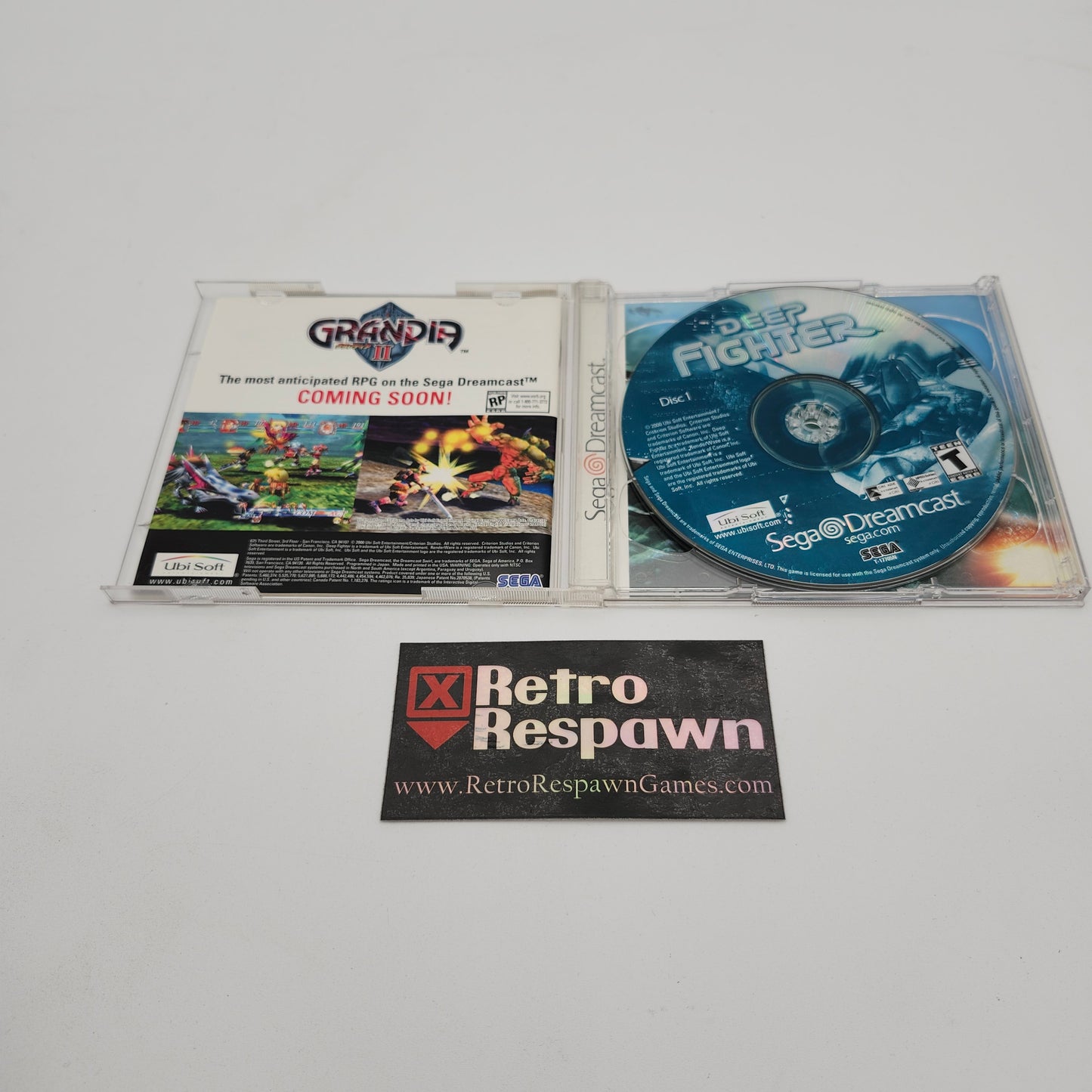 Deep Fighter - Sega Dreamcast (Complete)