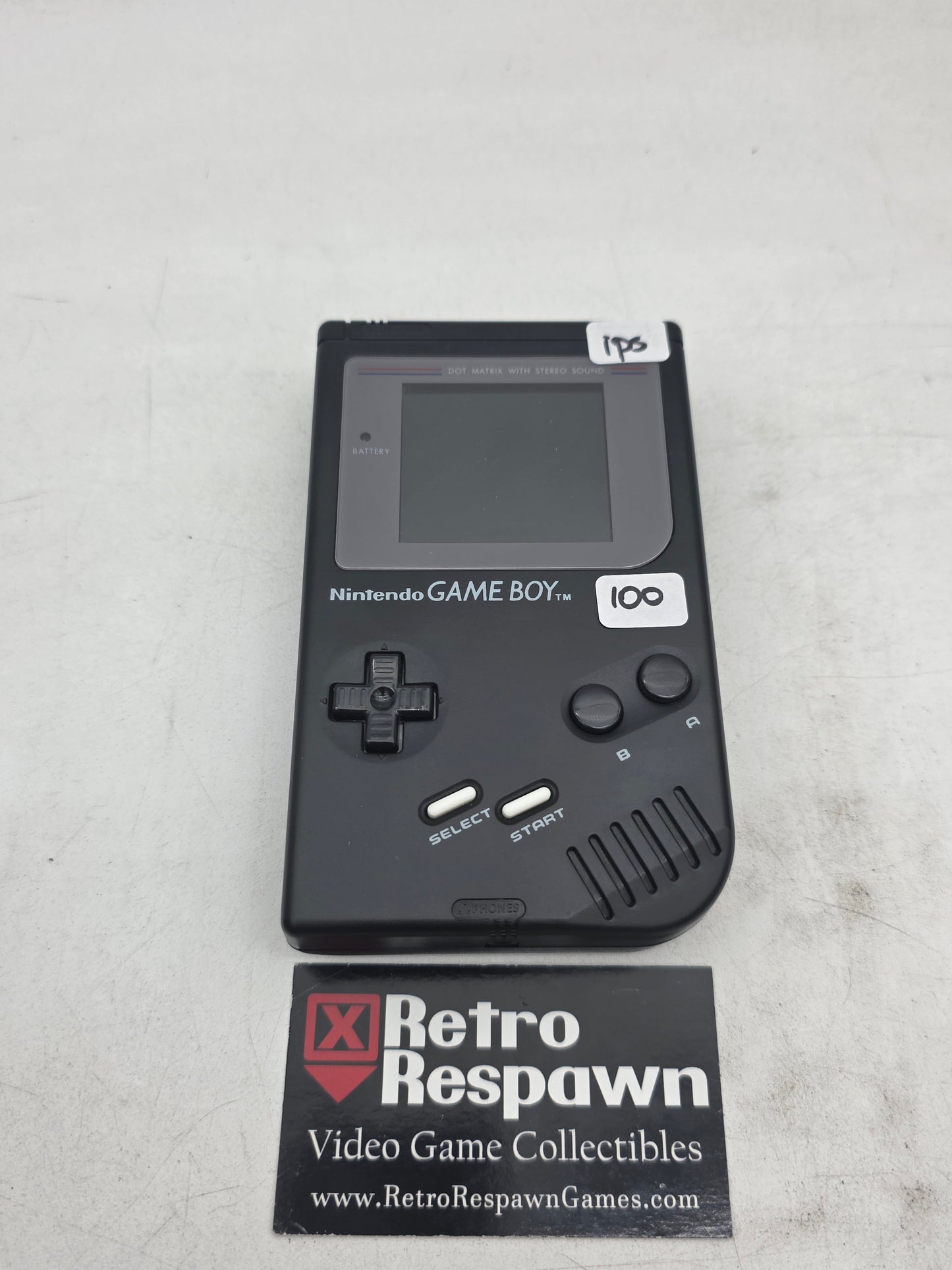 Black IPS DMG Gameboy- Gamboy (Console)