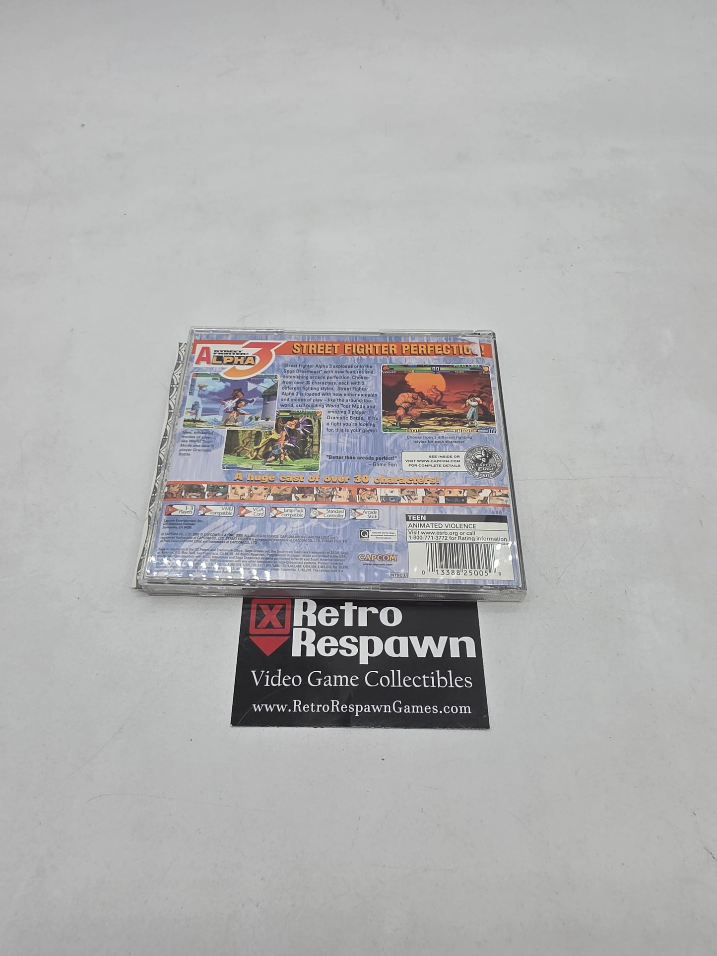 Street Fighter Alpha 3 - Sega Dreamcast (Complete)