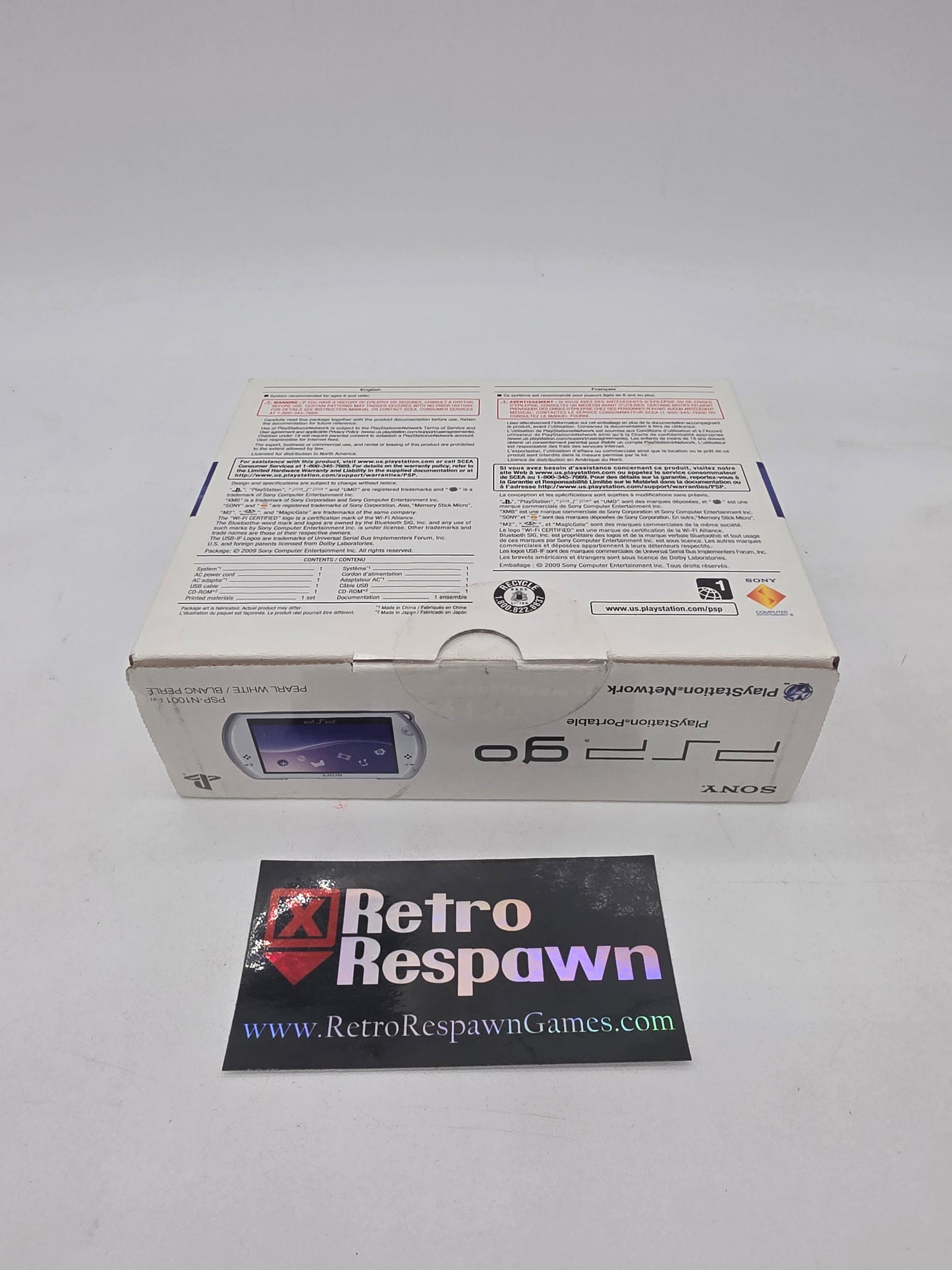 PSP Go Pearl White - PSP (Sealed)
