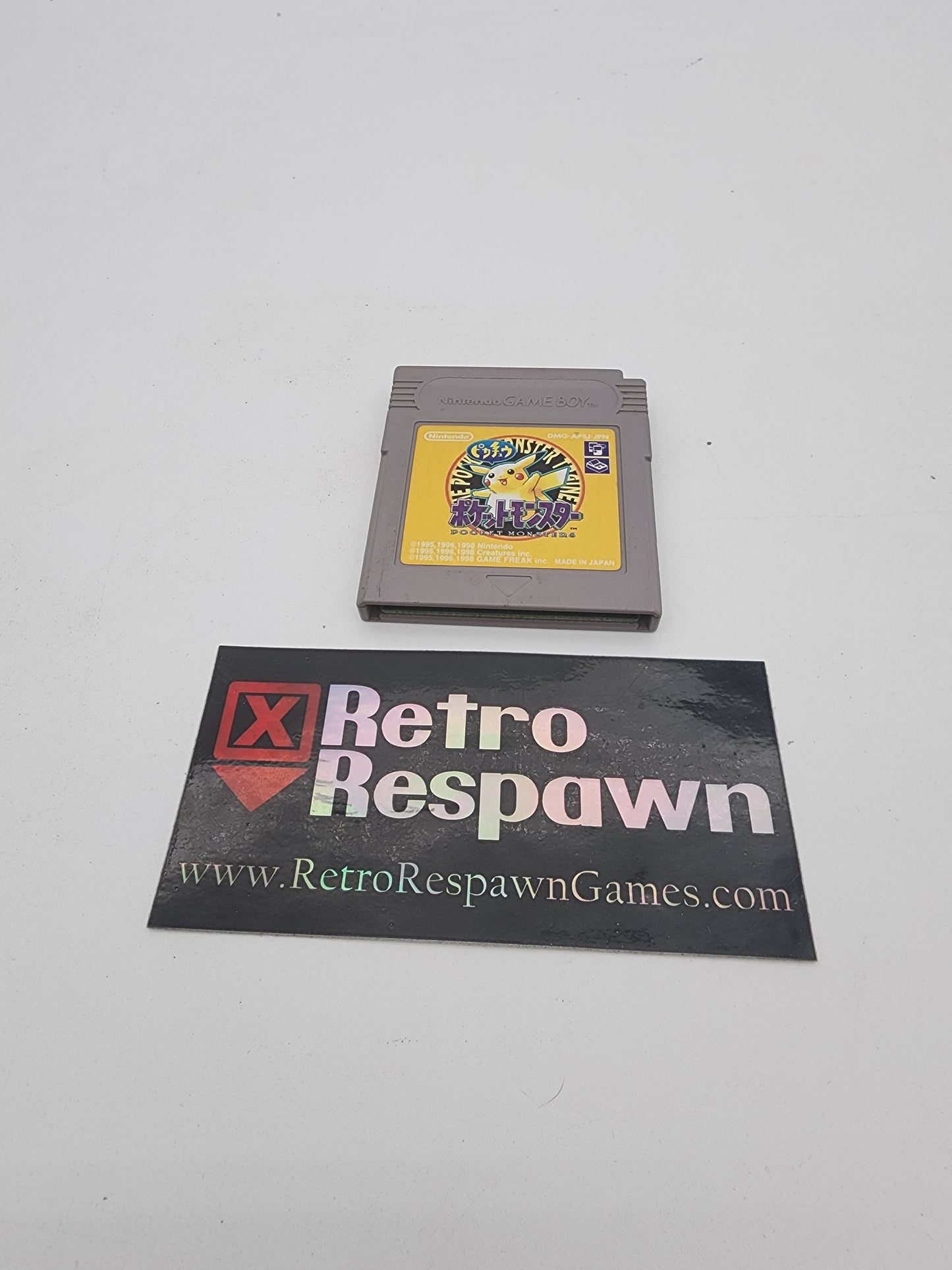 Pokemon Yellow - JP GameBoy (Game Only)