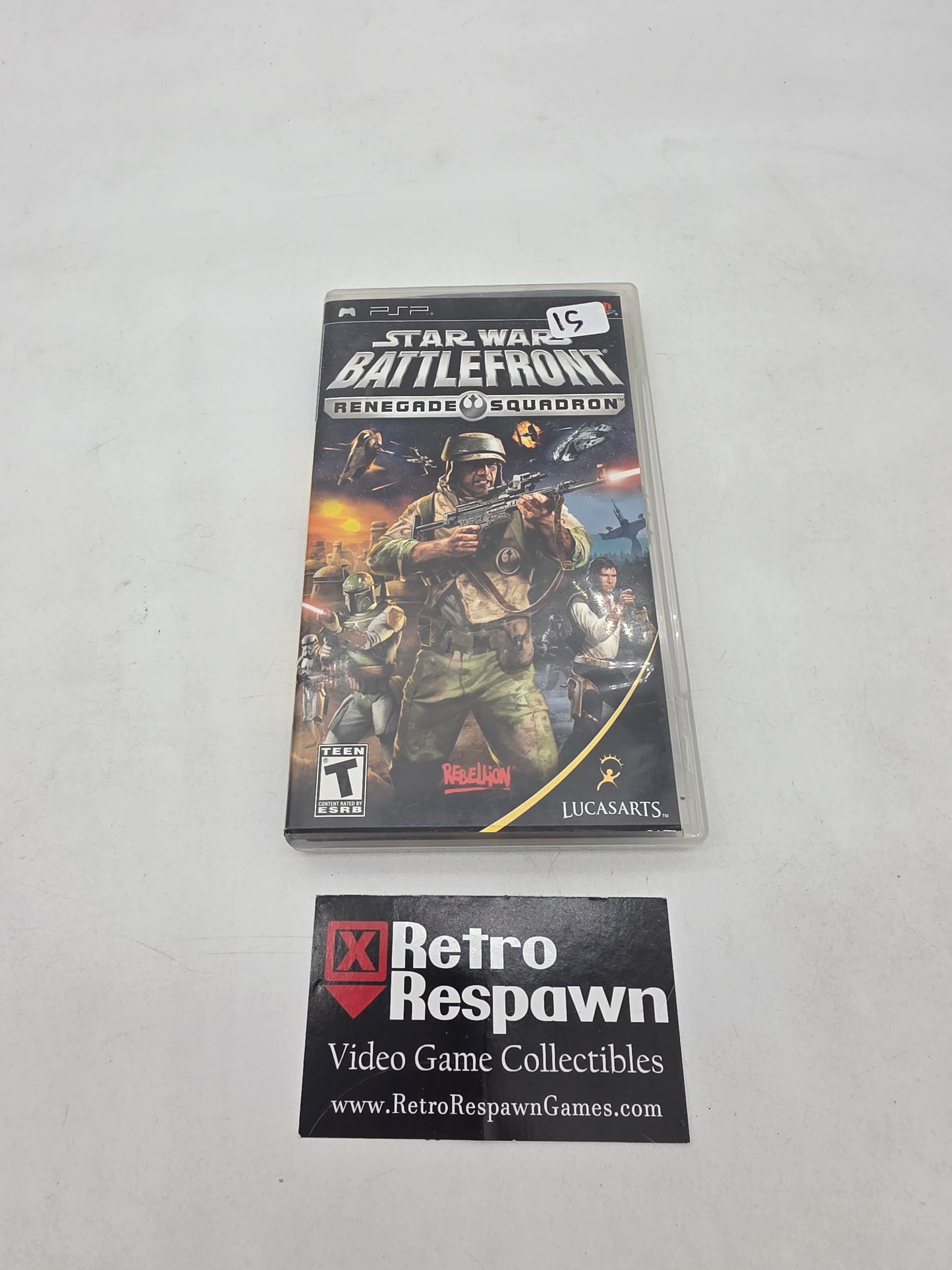 Star Wars Battlefront Renegade Squadron - PSP (Complete)
