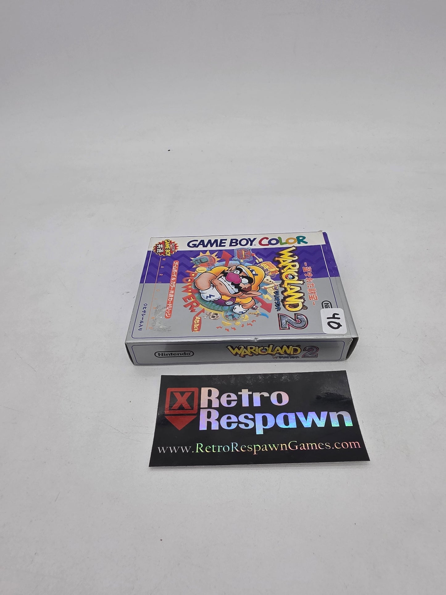 Wario Land II - JP GameBoy Color (Missing Manual)
