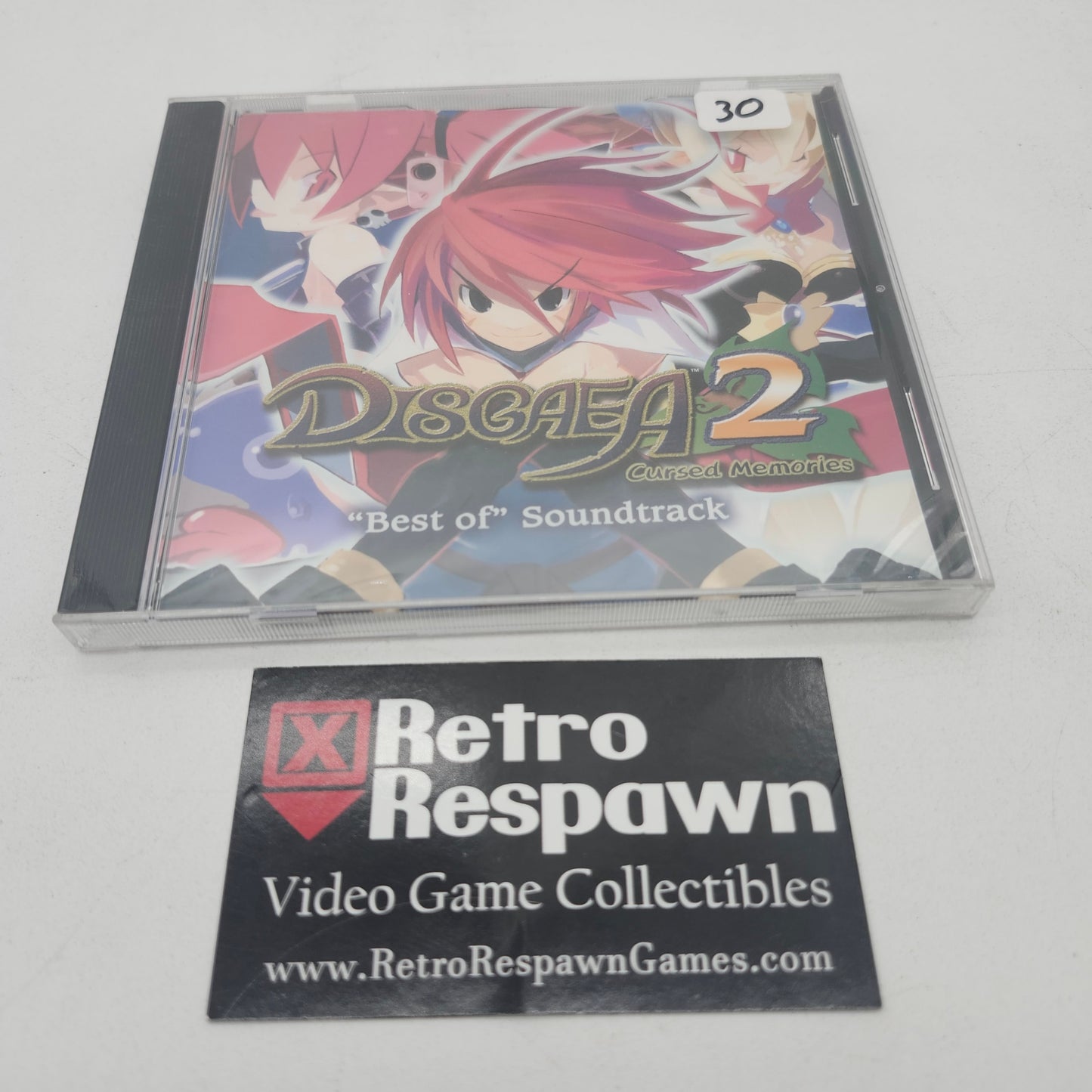 Disgaea 2: Cursed Memories "Best of" Soundtrack - CD (Sealed)
