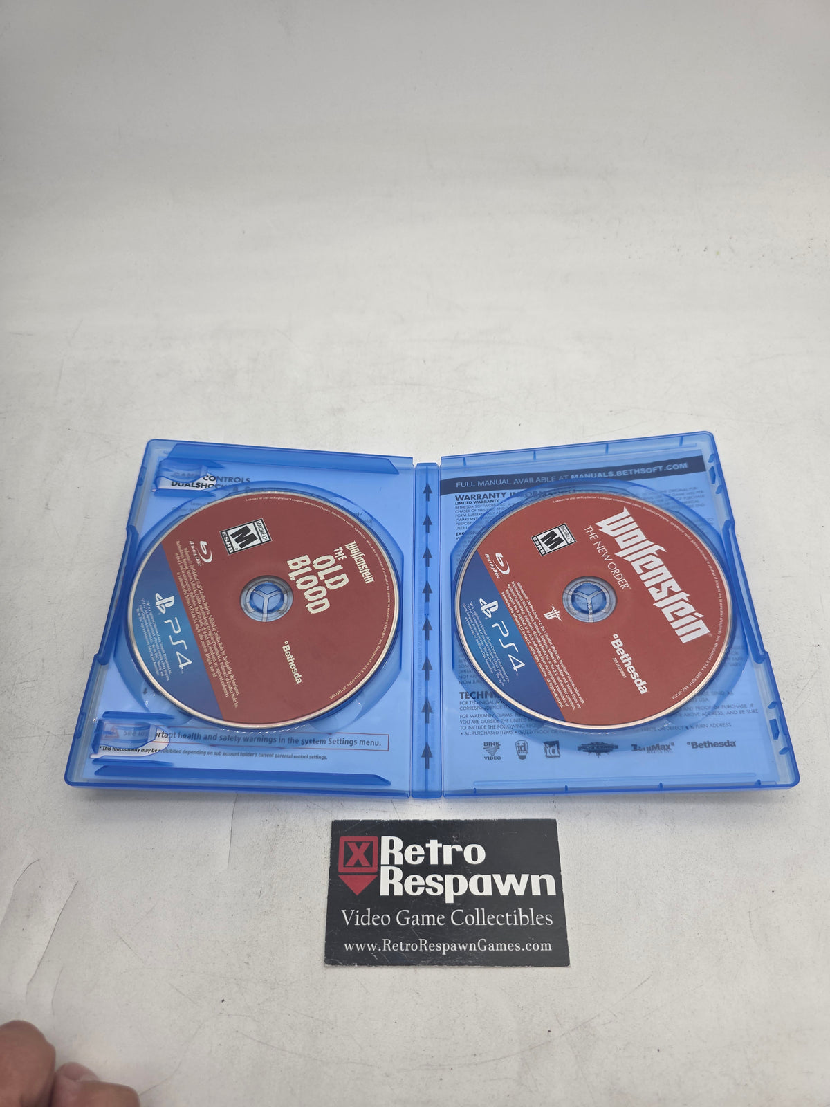 Wolfenstein The New Order and The Old Blood - Playstation 4 (Complete)