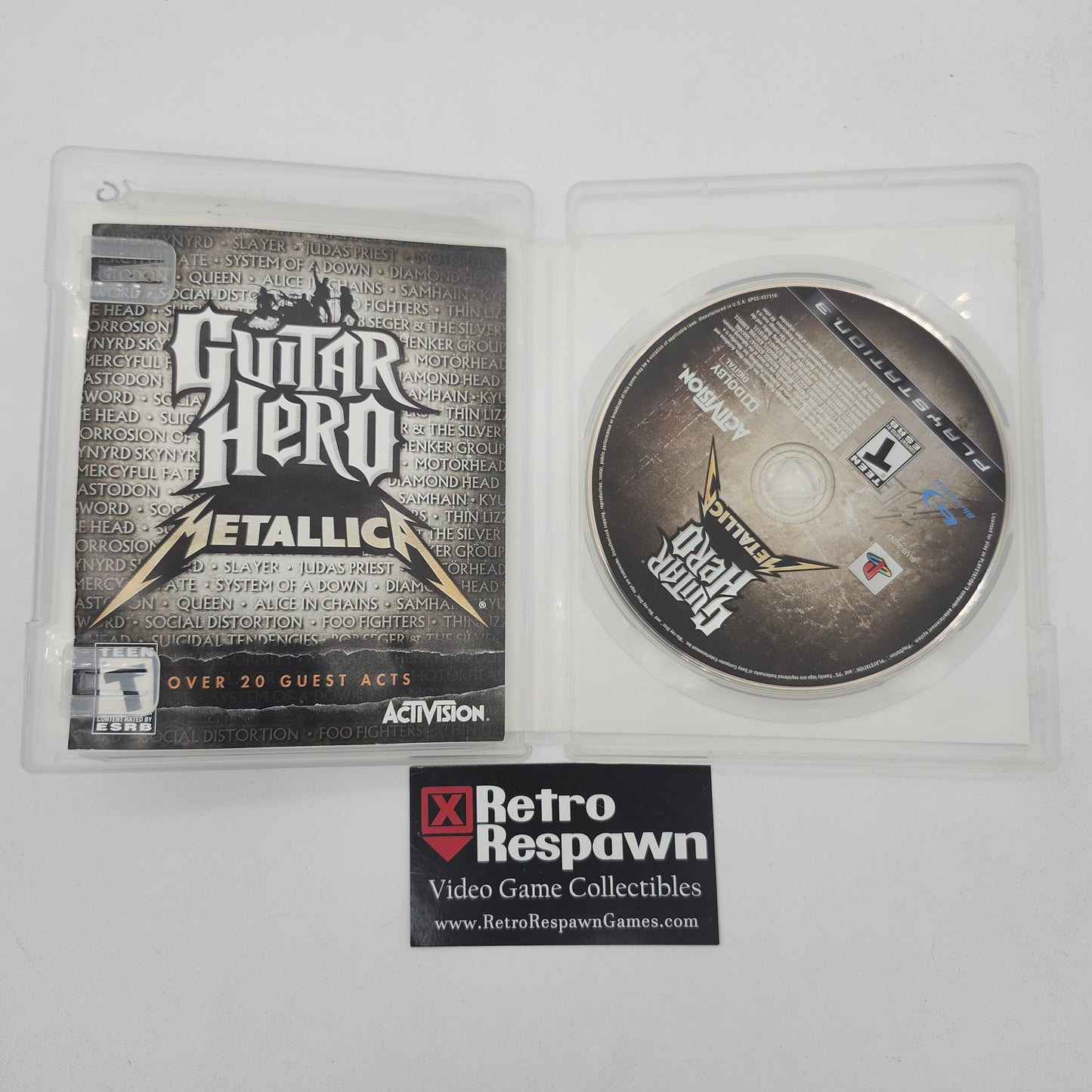 Guitar Hero: Metallica - Playstation 3 (Complete)