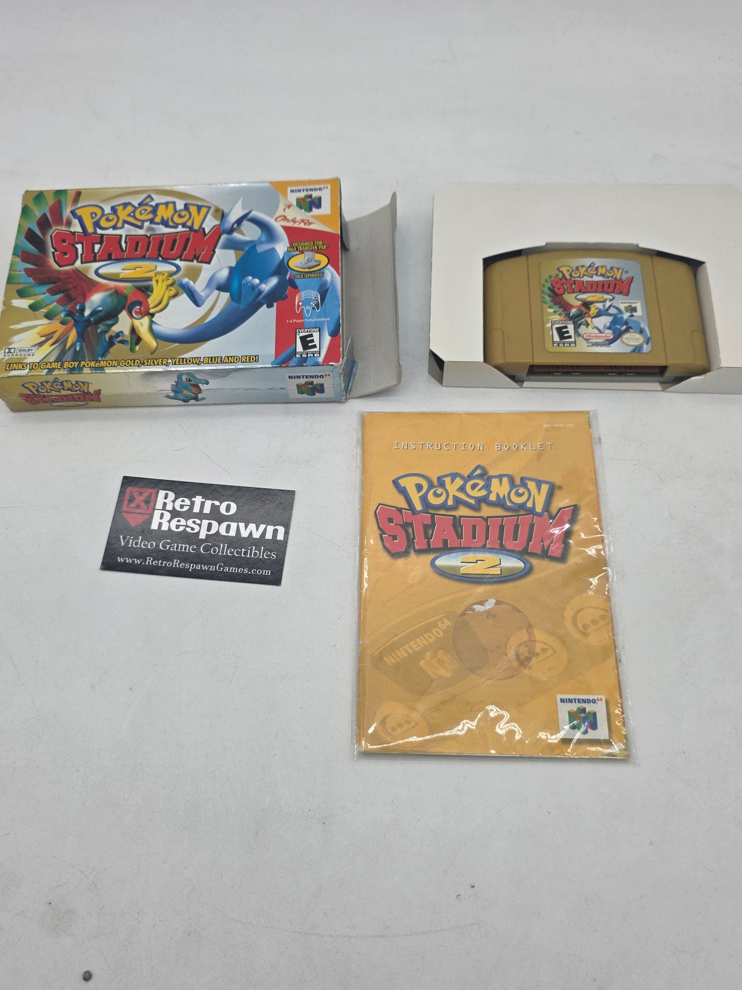 Pokemon Stadium 2 - Nintendo 64 (Complete)