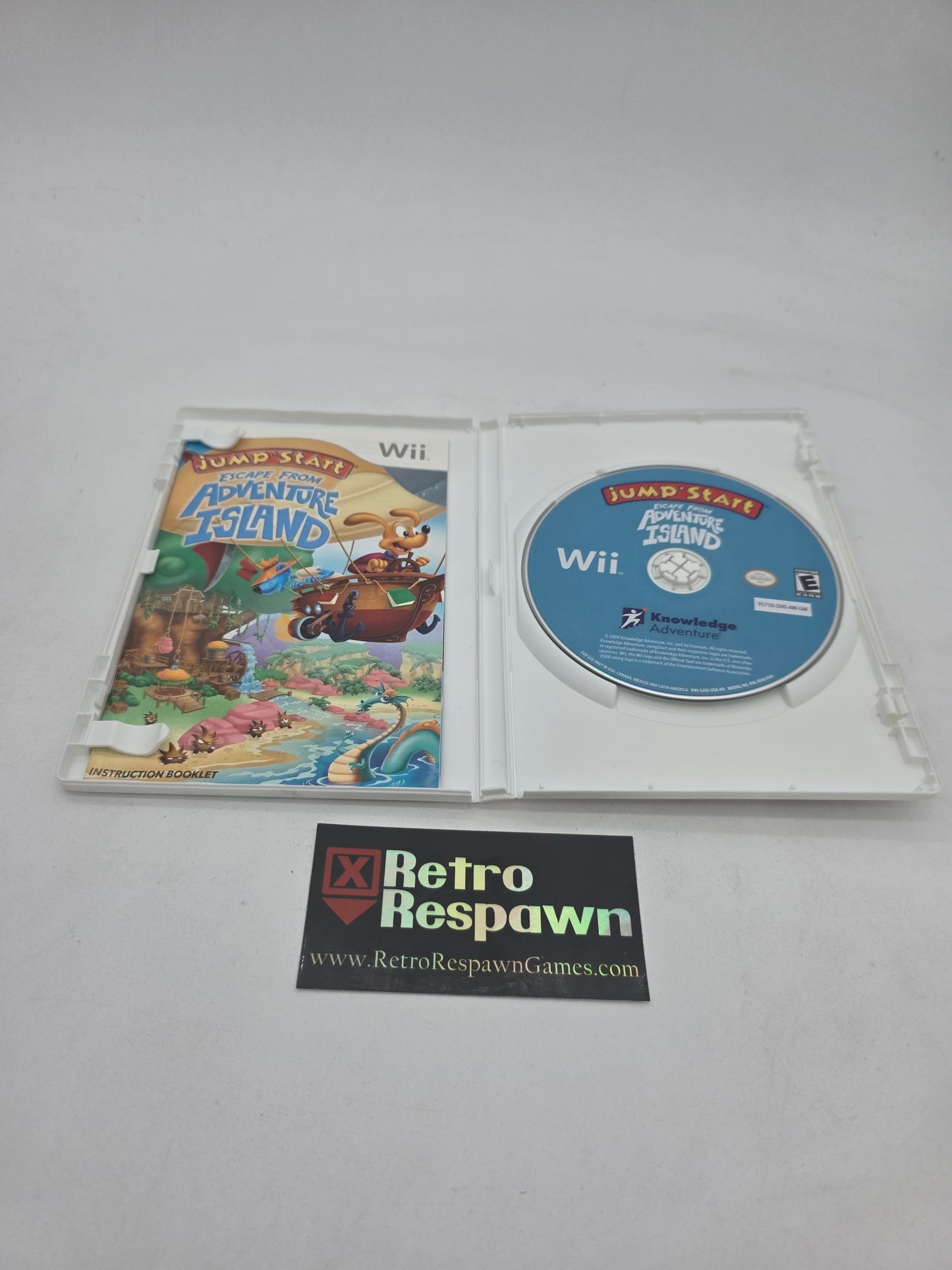 JumpStart: Escape from Adventure Island - Wii (Complete)