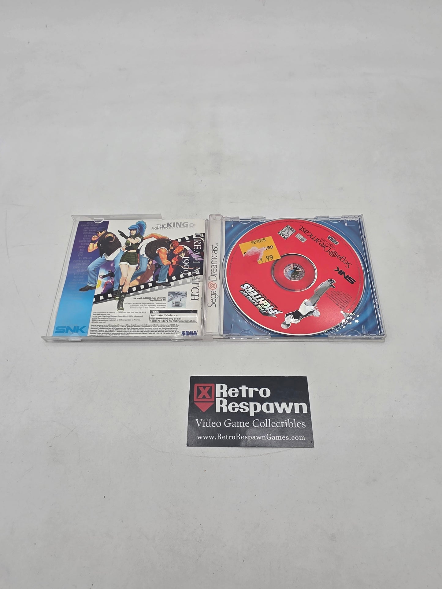 King of Fighters Dream Match '99 - Sega Dreamcast (Complete)
