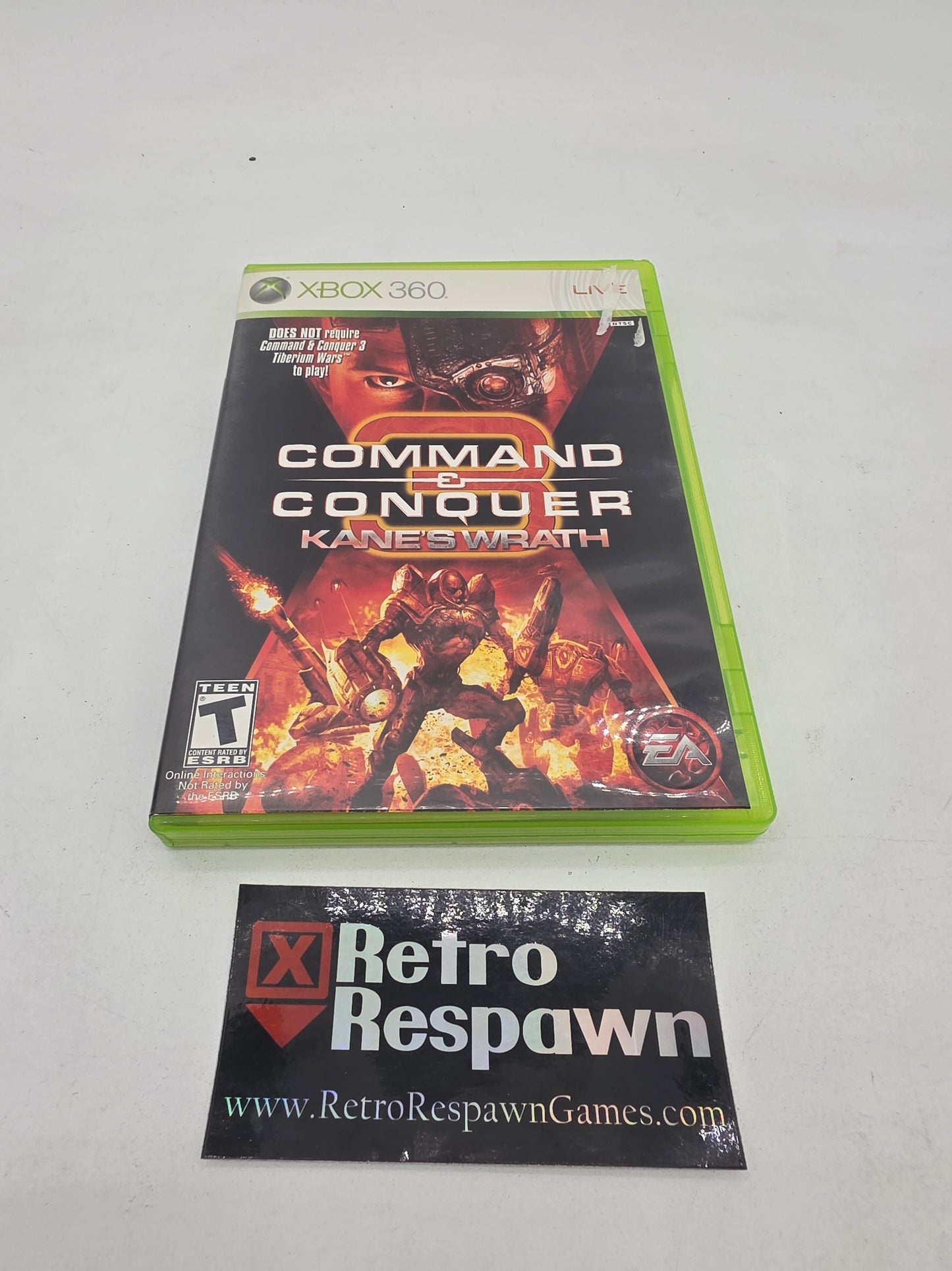 Command & Conquer 3 Kane's Wrath - Xbox 360 (Complete)