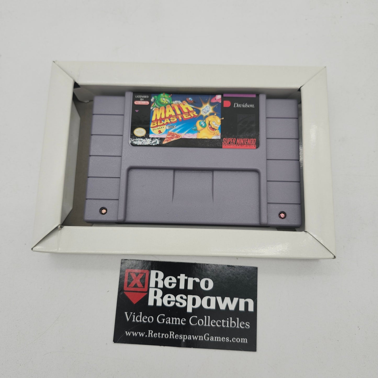 Math Blaster Episode 1 - Super Nintendo (Missing Manual)