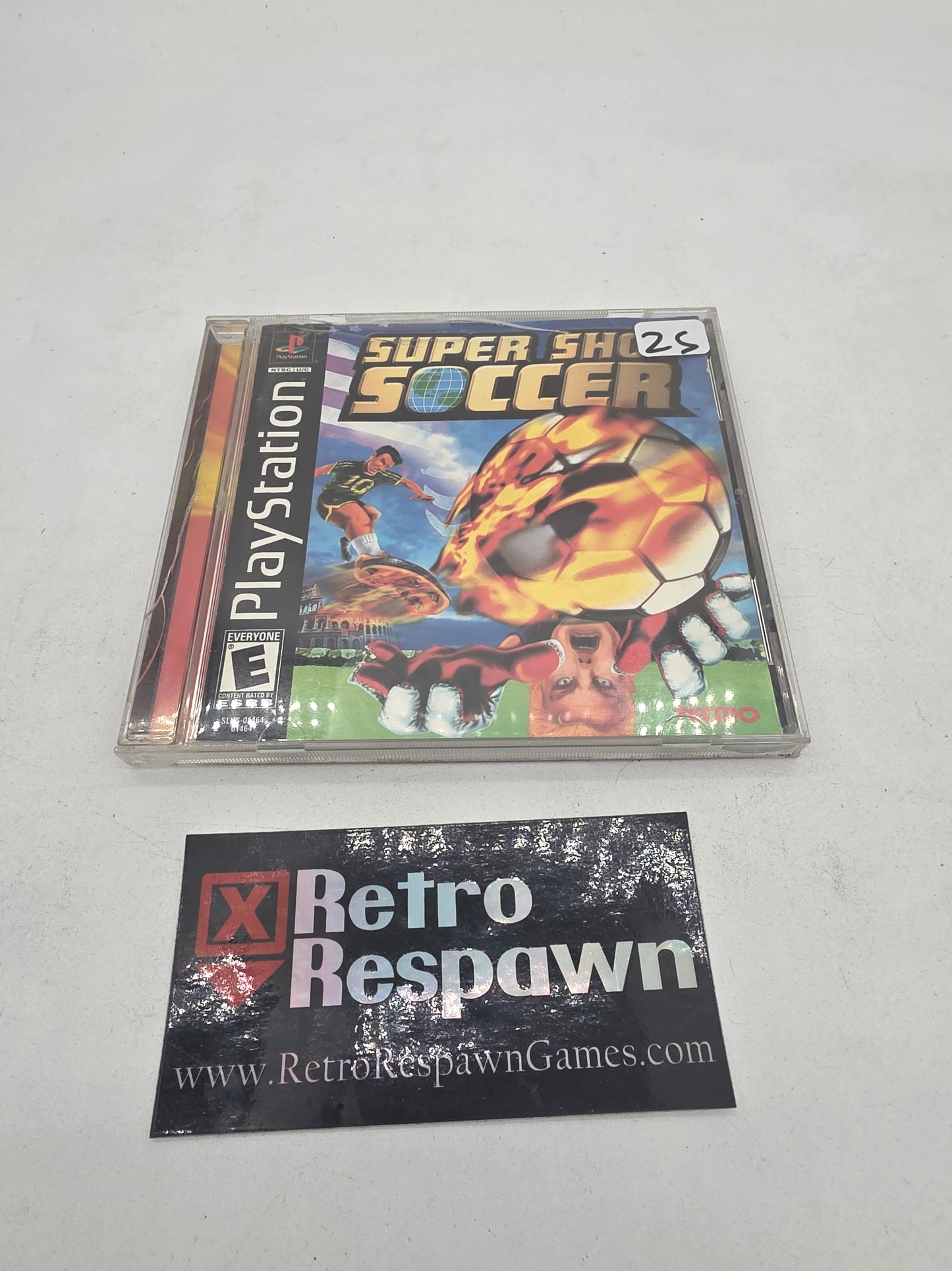 Super Shot Soccer - Playstation (Complete)