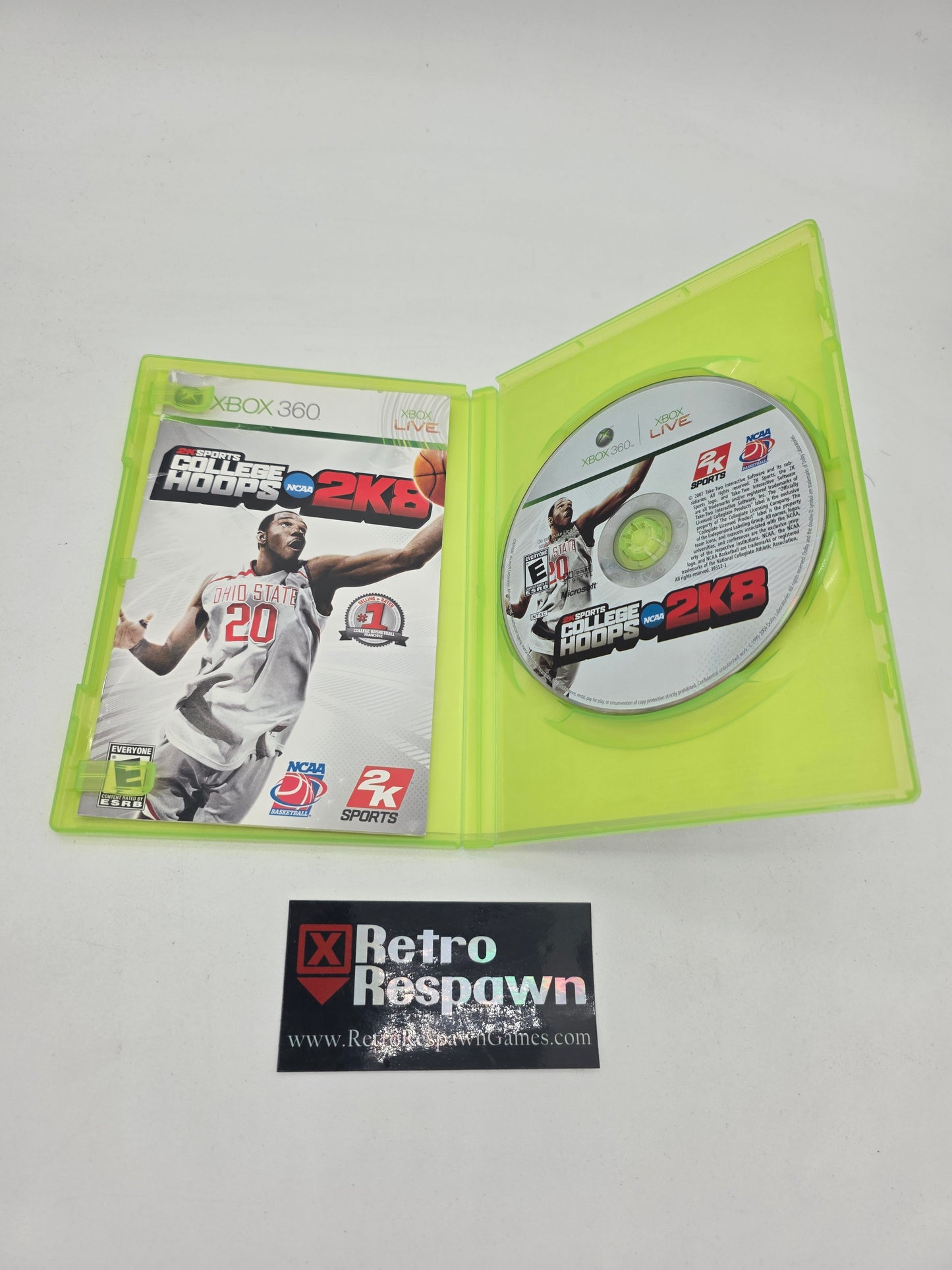 College Hoops 2K8 - Xbox 360 (Complete)