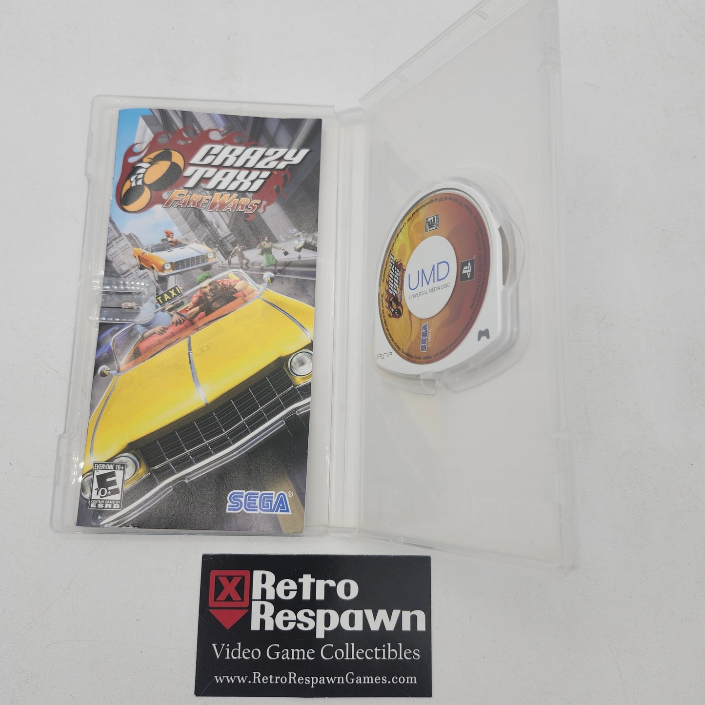 Crazy Taxi Fare Wars - PSP (Complete)
