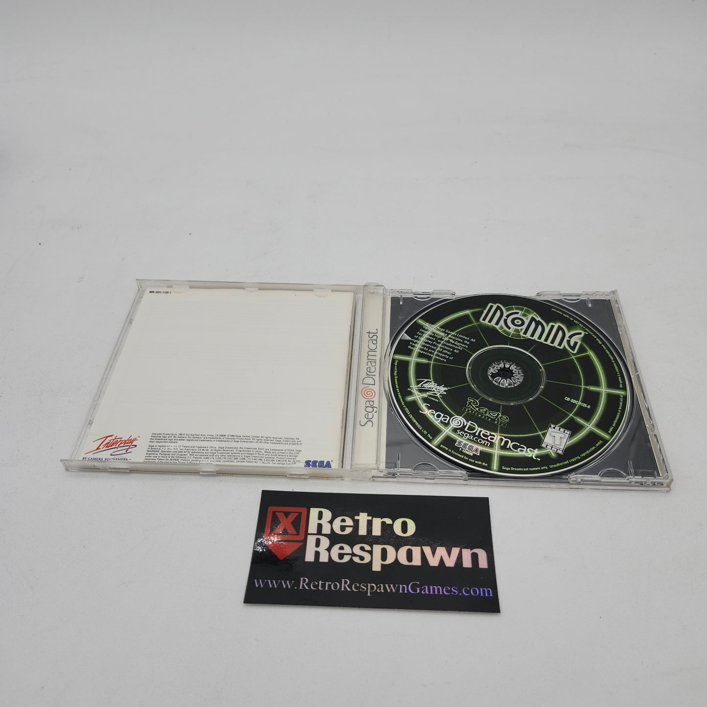 Incoming - Sega Dreamcast (Complete)