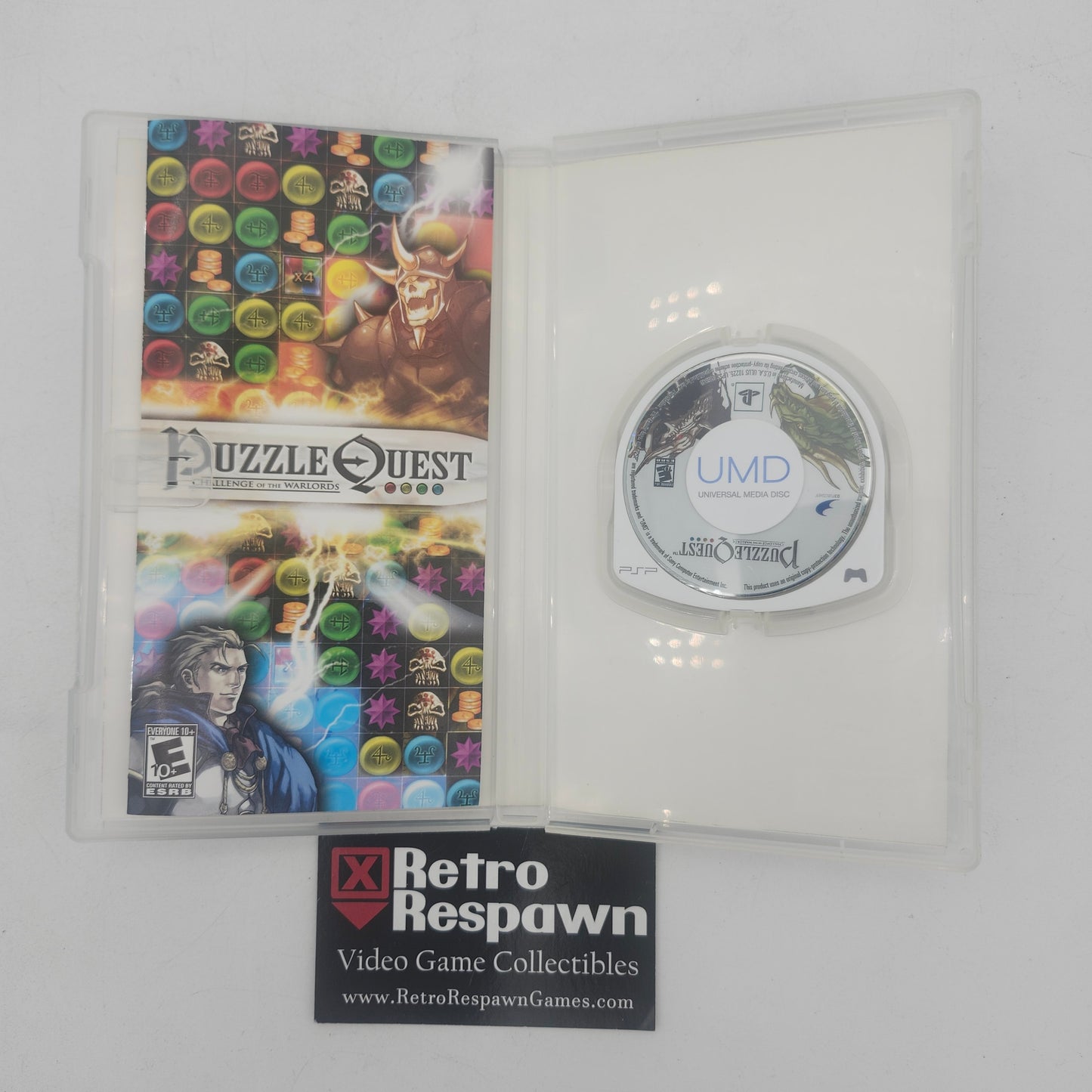 Puzzle Quest Challenge of the Warlords - PSP (Complete)