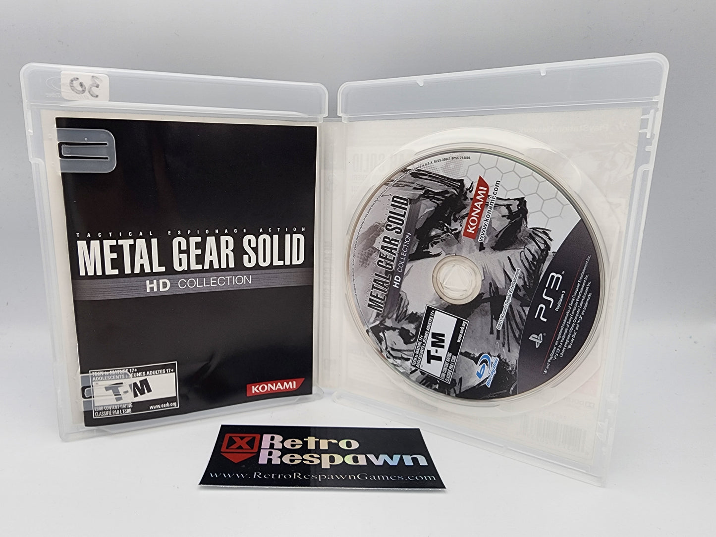 Metal Gear Solid HD Collection - Playstation 3 (Complete)