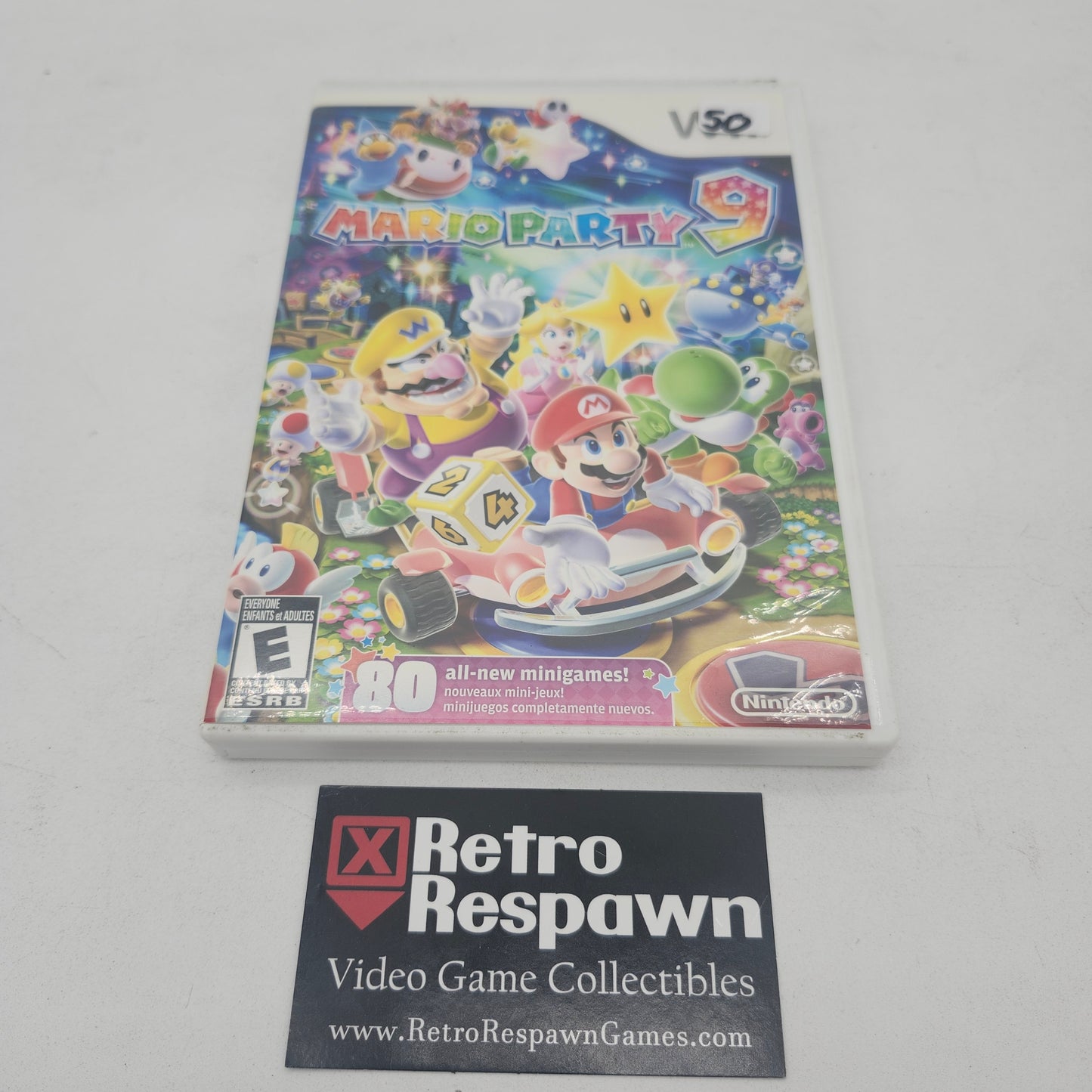 Mario Party 9 - Wii (Complete)