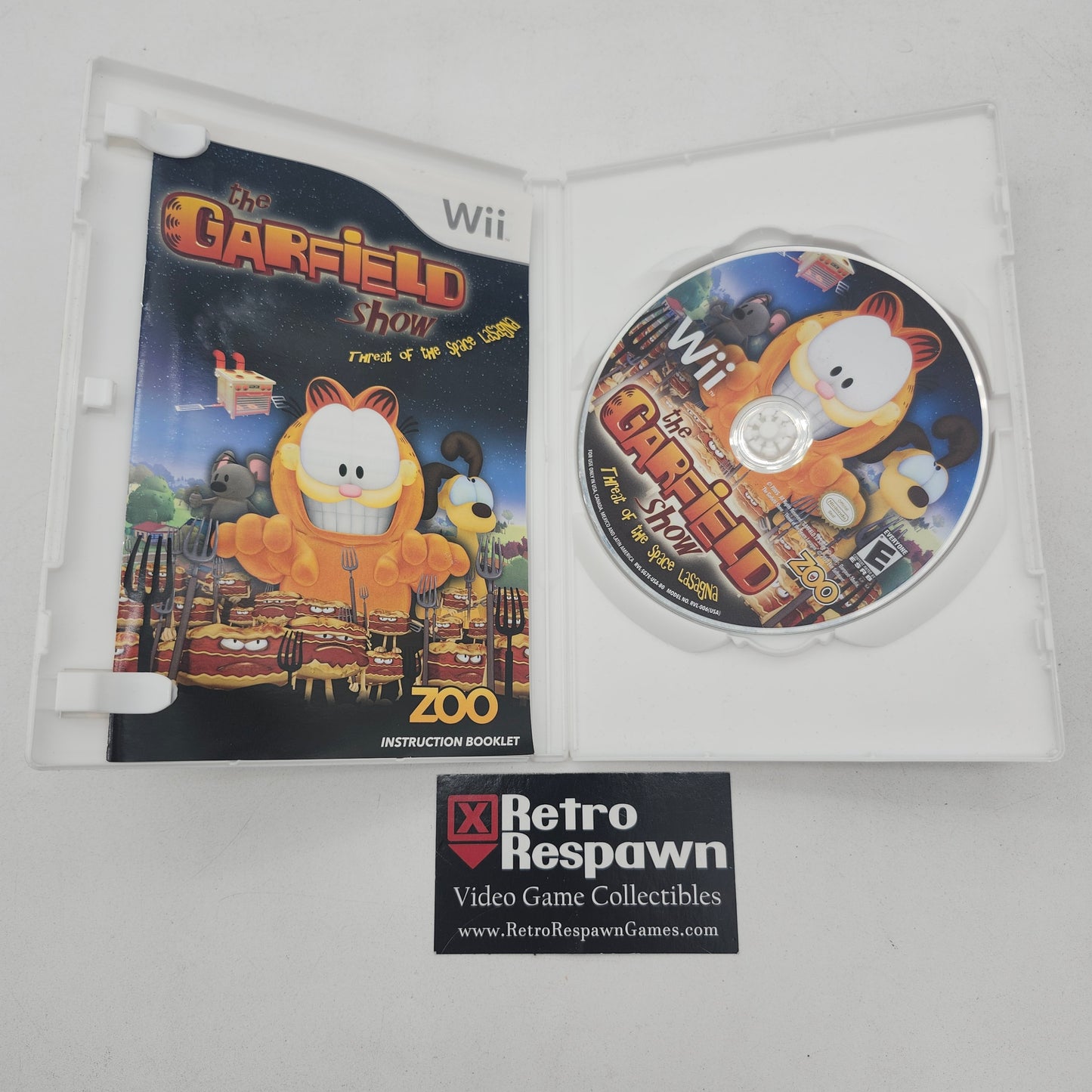The Garfield Show: Threat of the Space Lasagna - Wii (Complete)