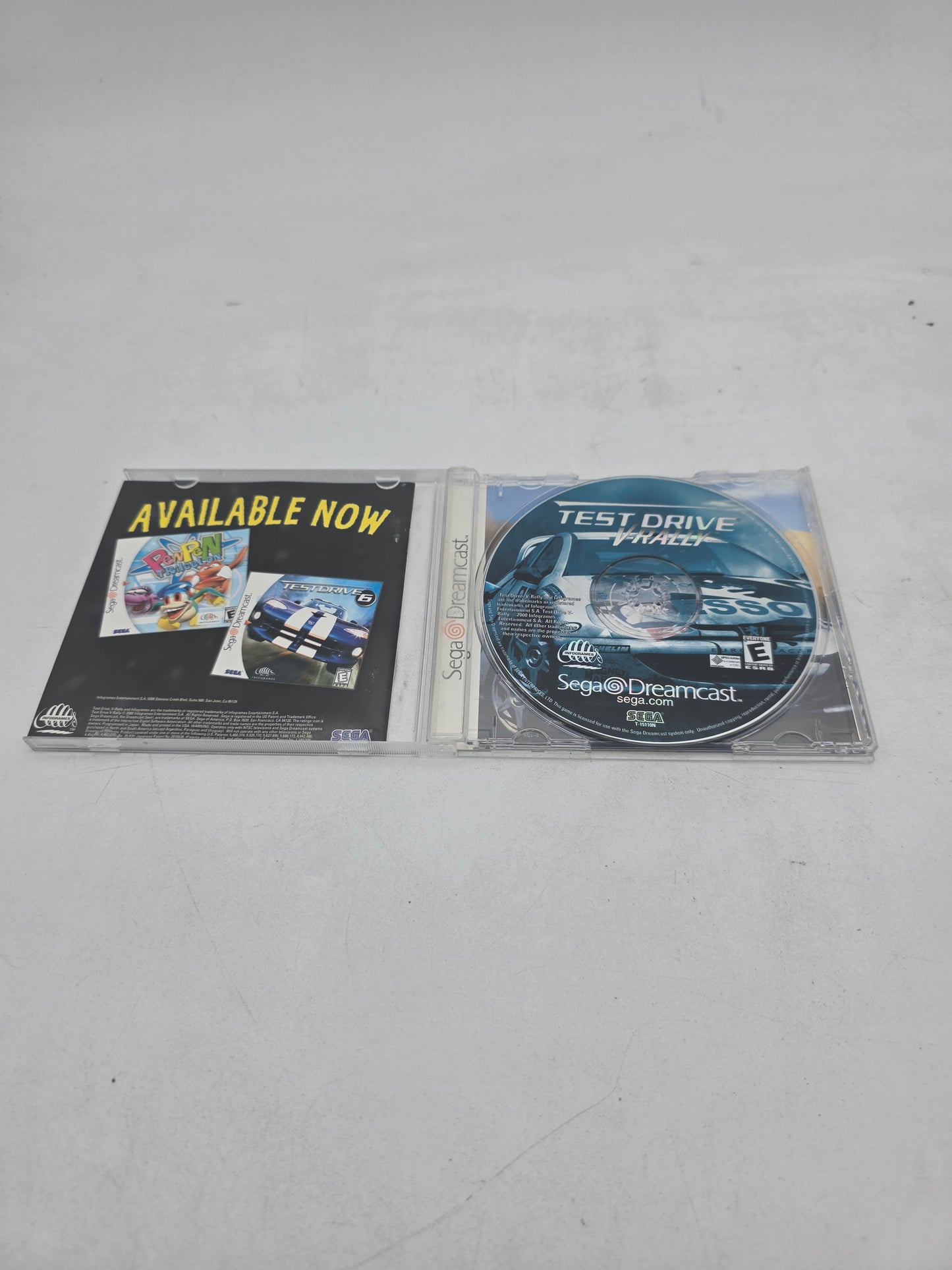 Test Drive V-Rally - Sega Dreamcast (Complete)