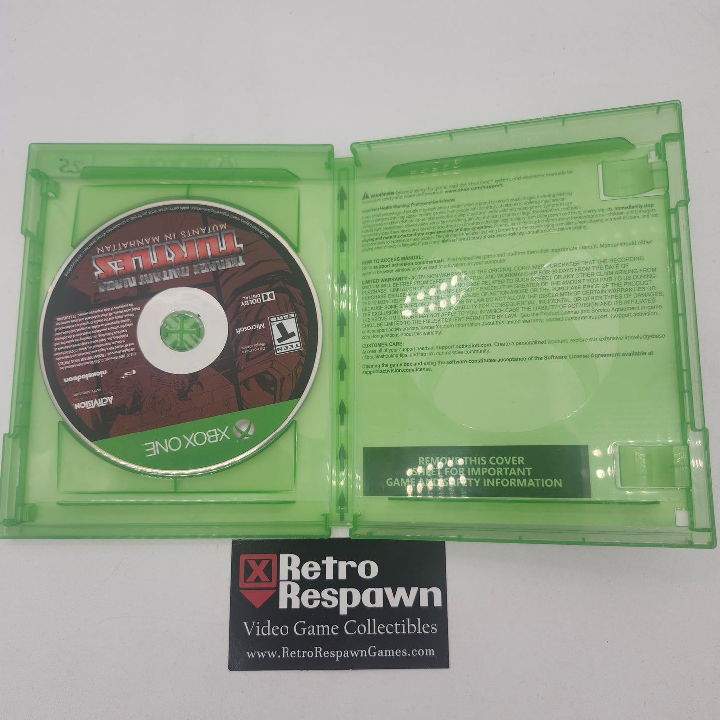 Teenage Mutant Ninja Turtles Mutants in Manhattan - Xbox One (Complete)