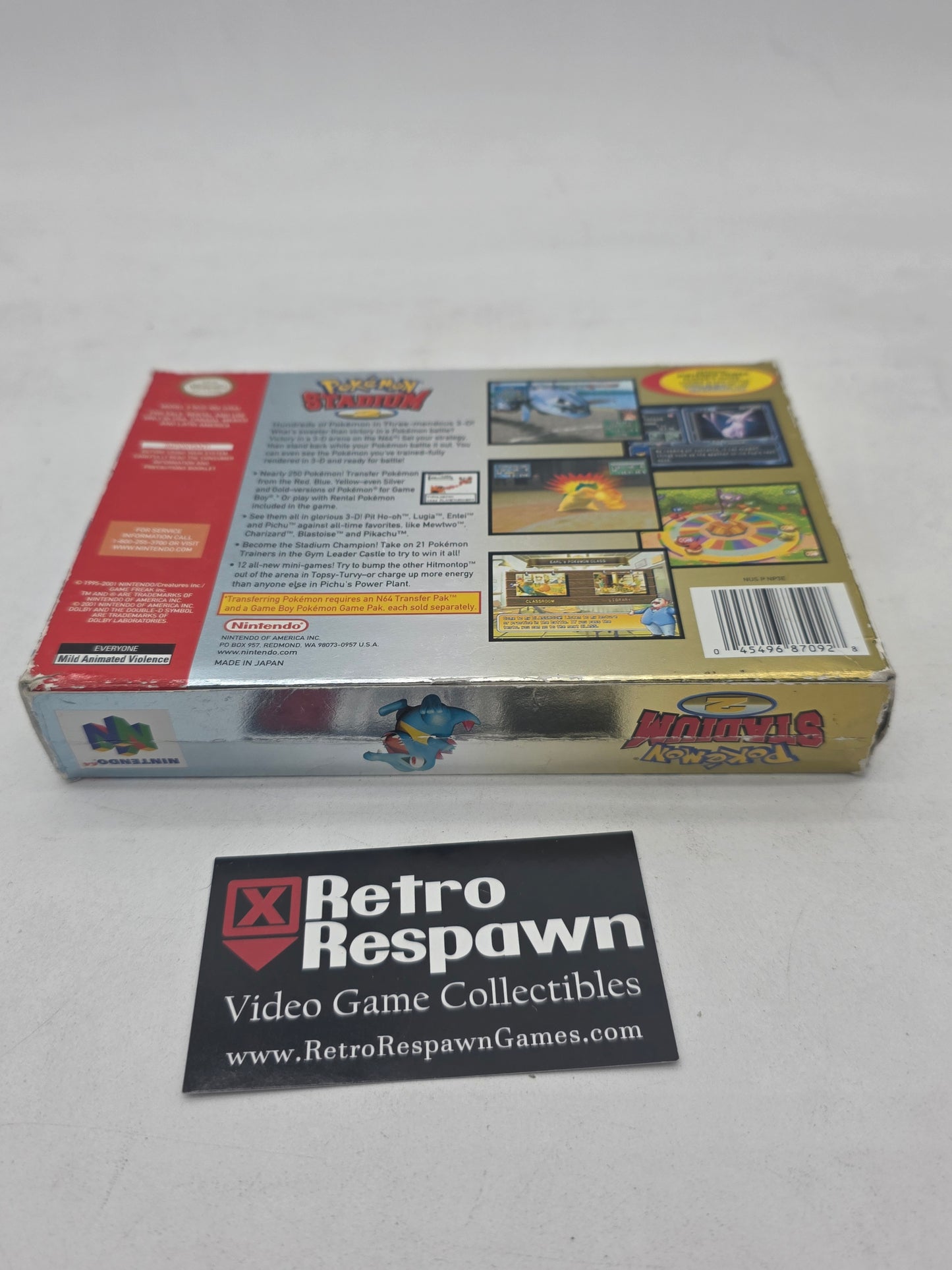 Pokemon Stadium 2 - Nintendo 64 (Complete)