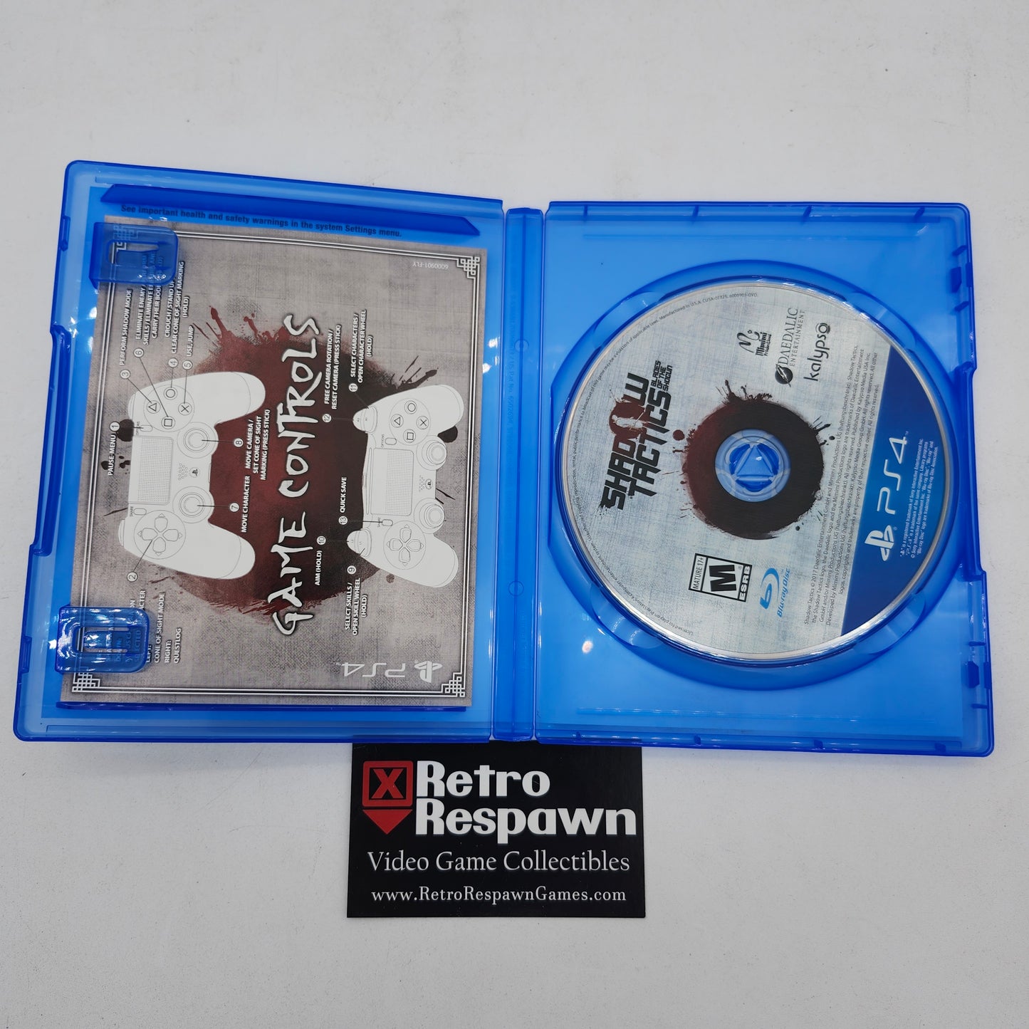 Shadow Tactics Blades of the Shogun - Playstation 4 (Complete)