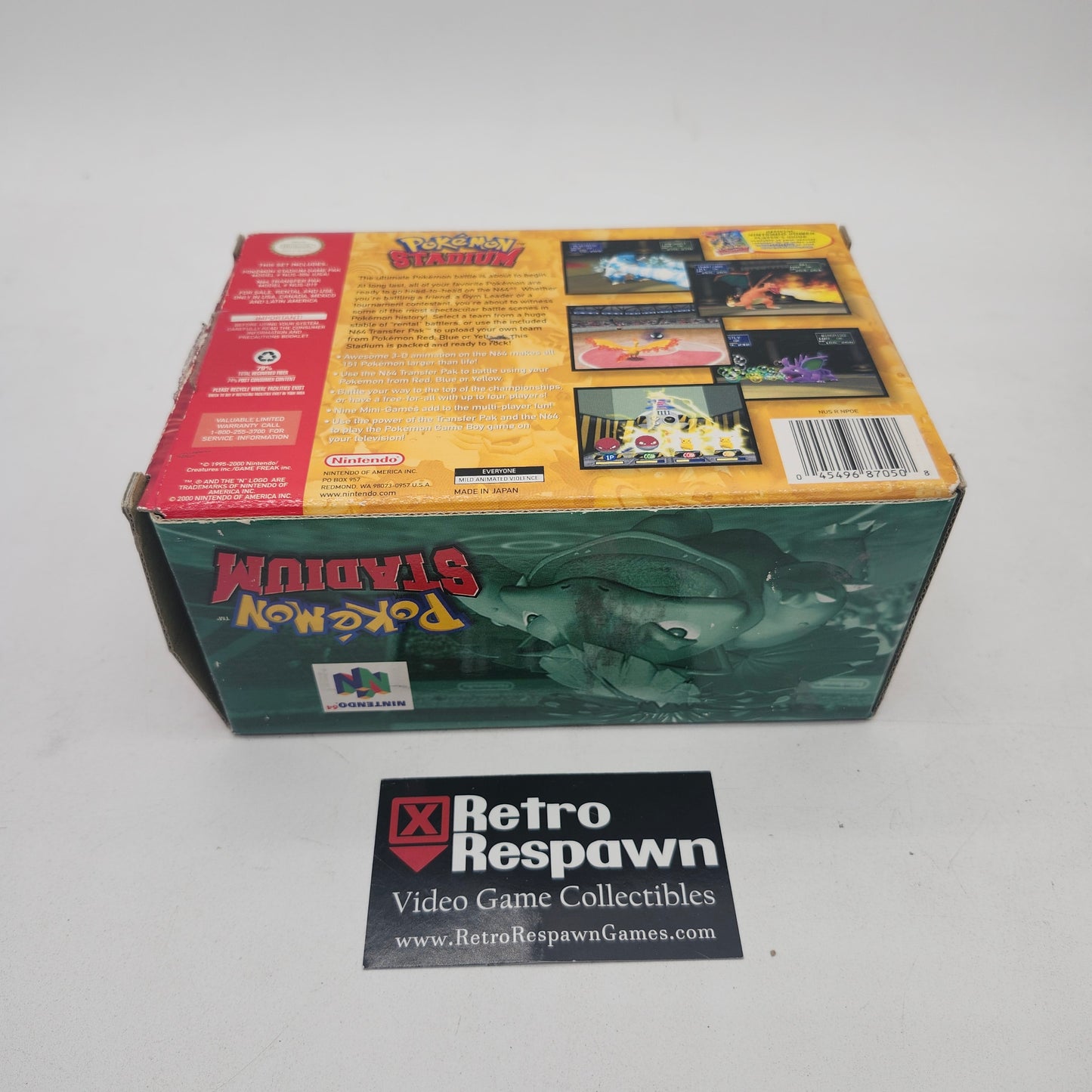 Pokemon Stadium - Nintendo 64 (Complete)