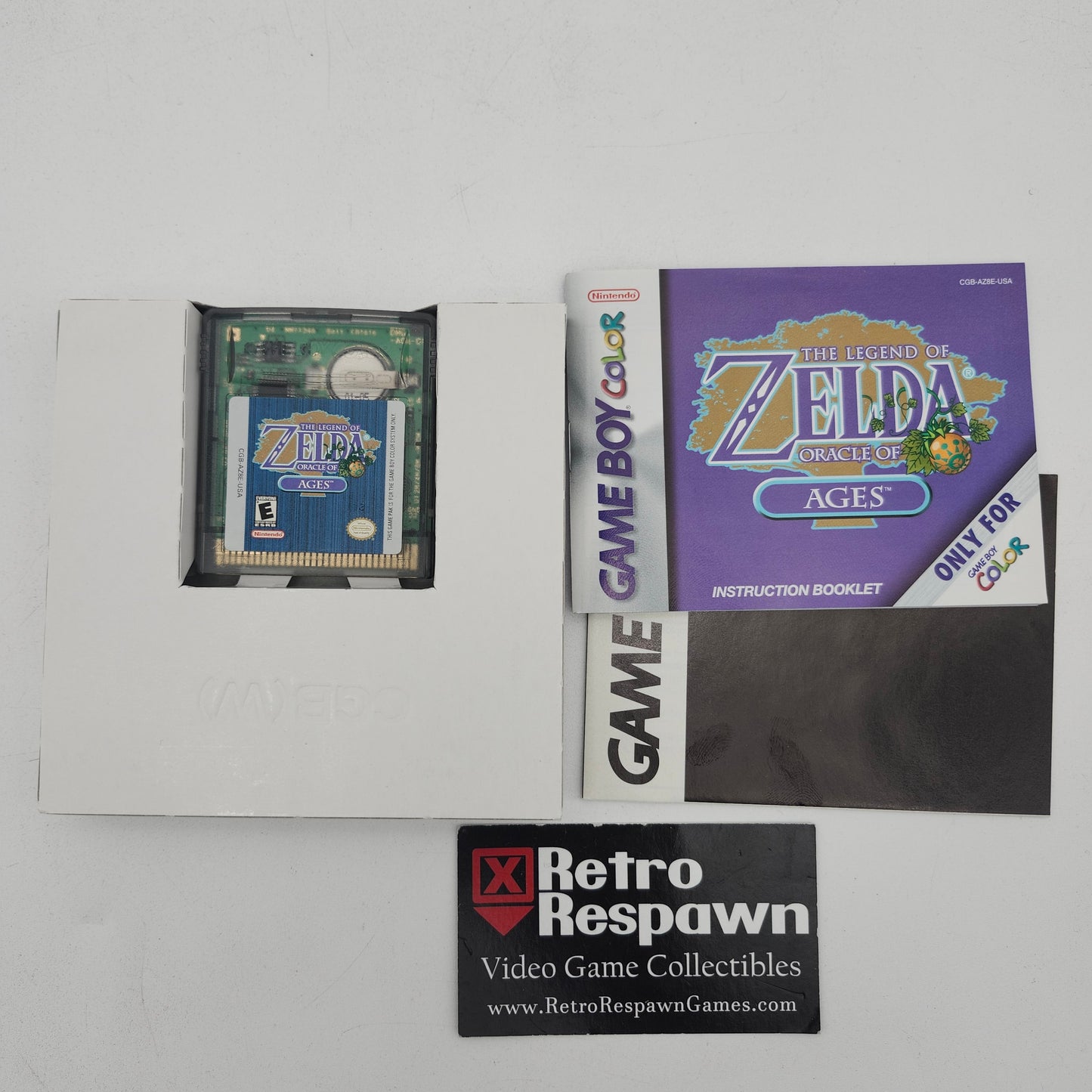 Zelda Oracle of Ages - GameBoy Color (Complete)
