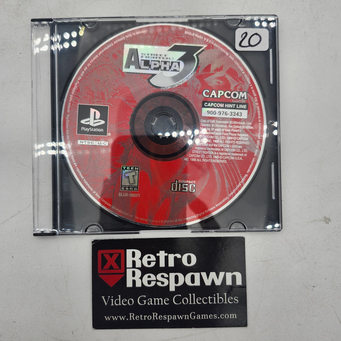 Street Fighter Alpha 3 - Playstation (Game Only)