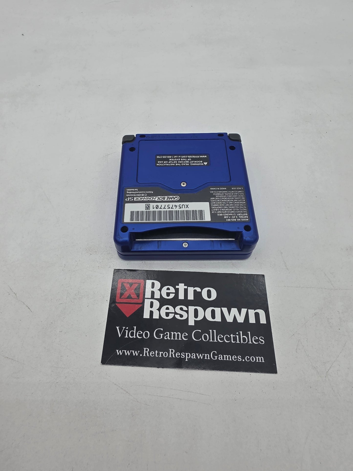 Cobalt Gameboy Advance SP - GameBoy Advance (Console + Charger)
