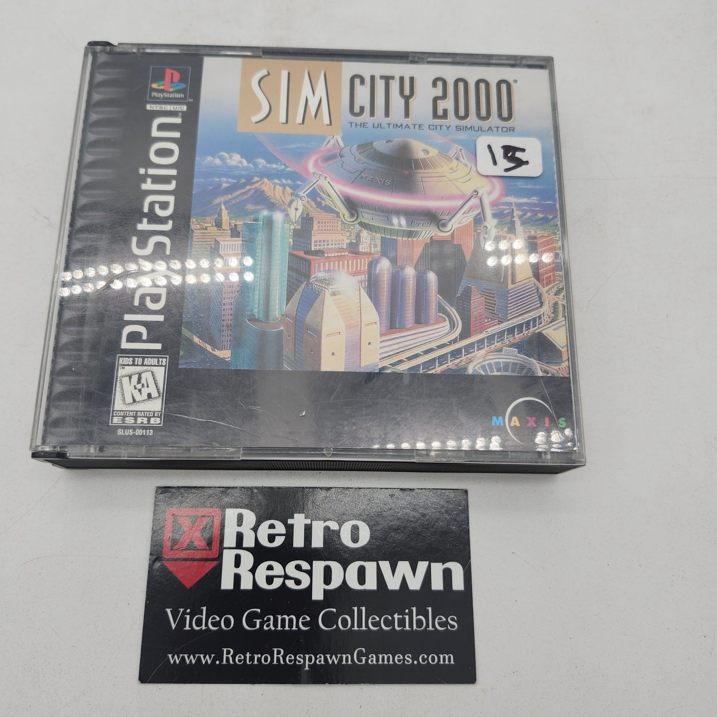 SimCity 2000 - Playstation (Complete)