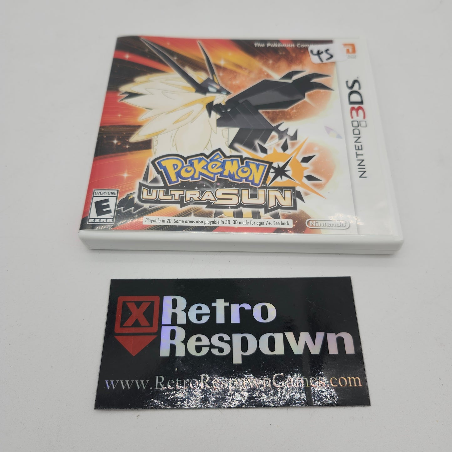 Pokemon Ultra Sun - Nintendo 3DS (Complete)