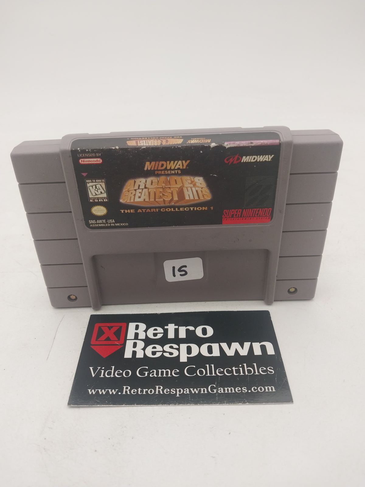 Arcade's Greatest Hits Atari Collection 1 - Super Nintendo (Game Only)