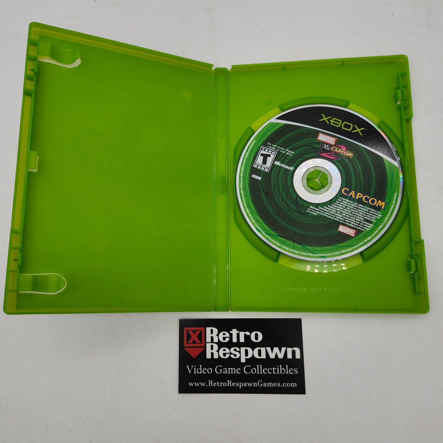 Marvel vs Capcom 2 - Xbox (Missing Manual)