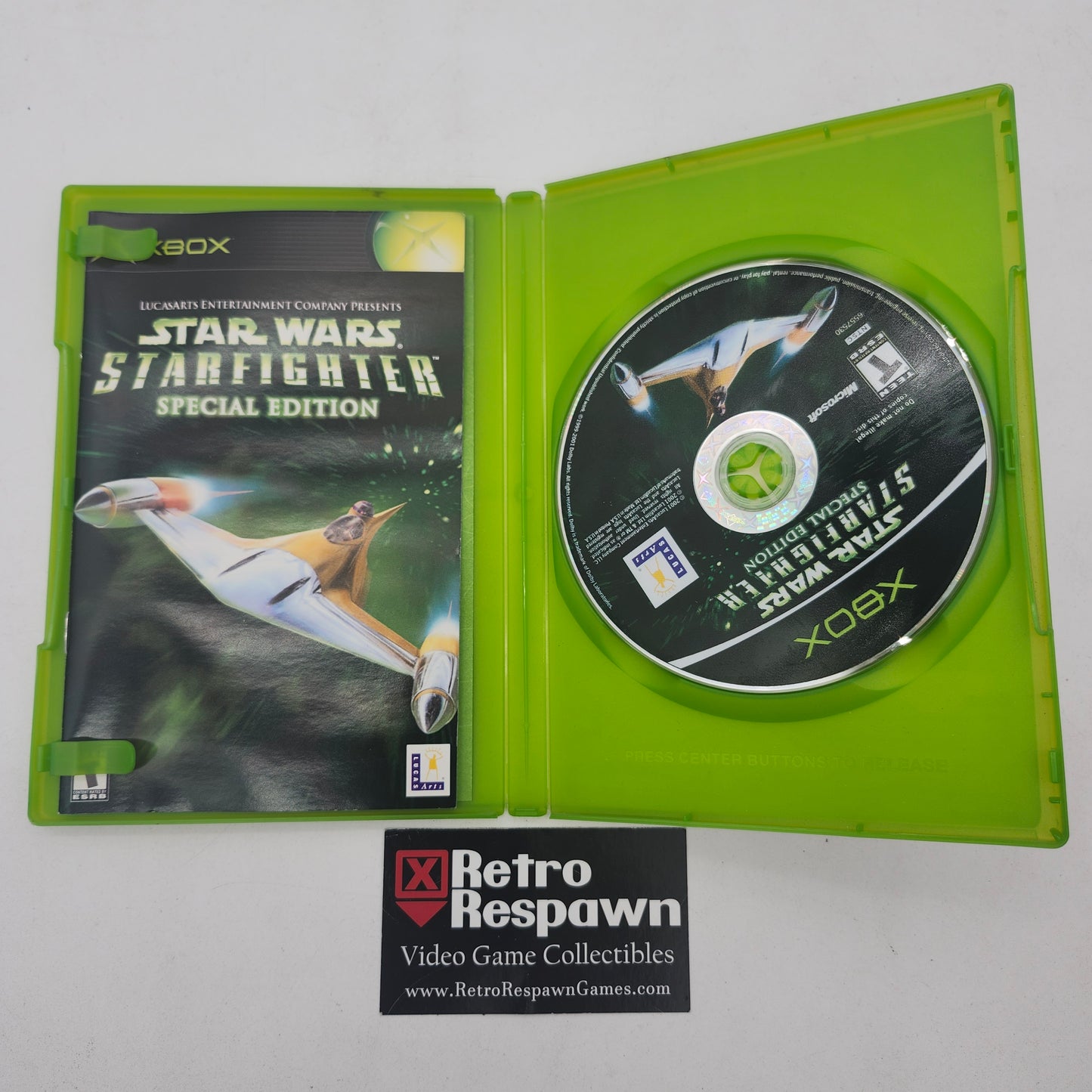 Star Wars Starfighter Special Edition - Xbox (Complete)