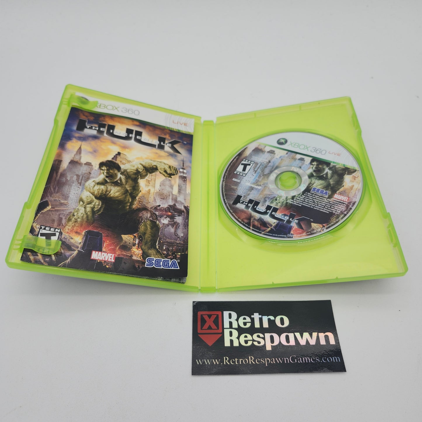 The Incredible Hulk - Xbox 360 (Complete)