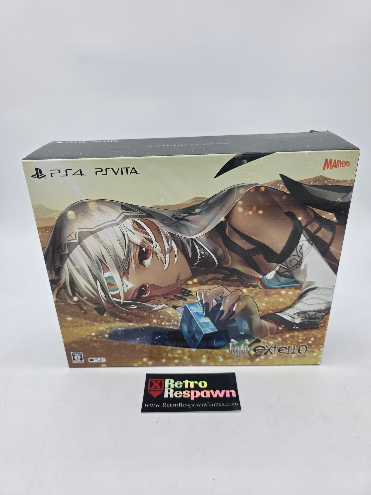 Fate EXTELLA VELBER BOX Limited Edition w/s Mouse Pad - JP Playstation Vita (No Mouse Pad)