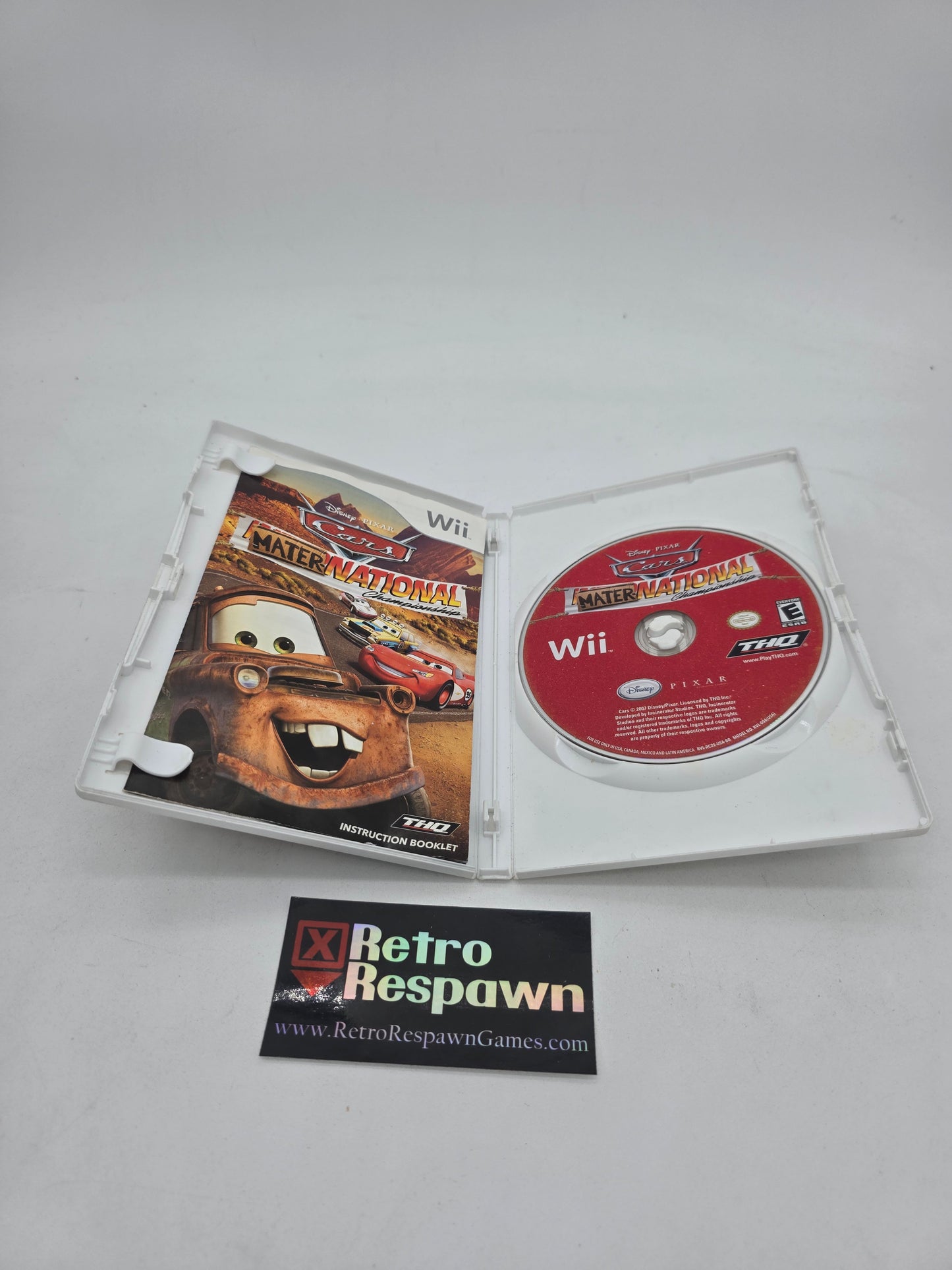 Cars Mater-National Championship - Wii (Complete)